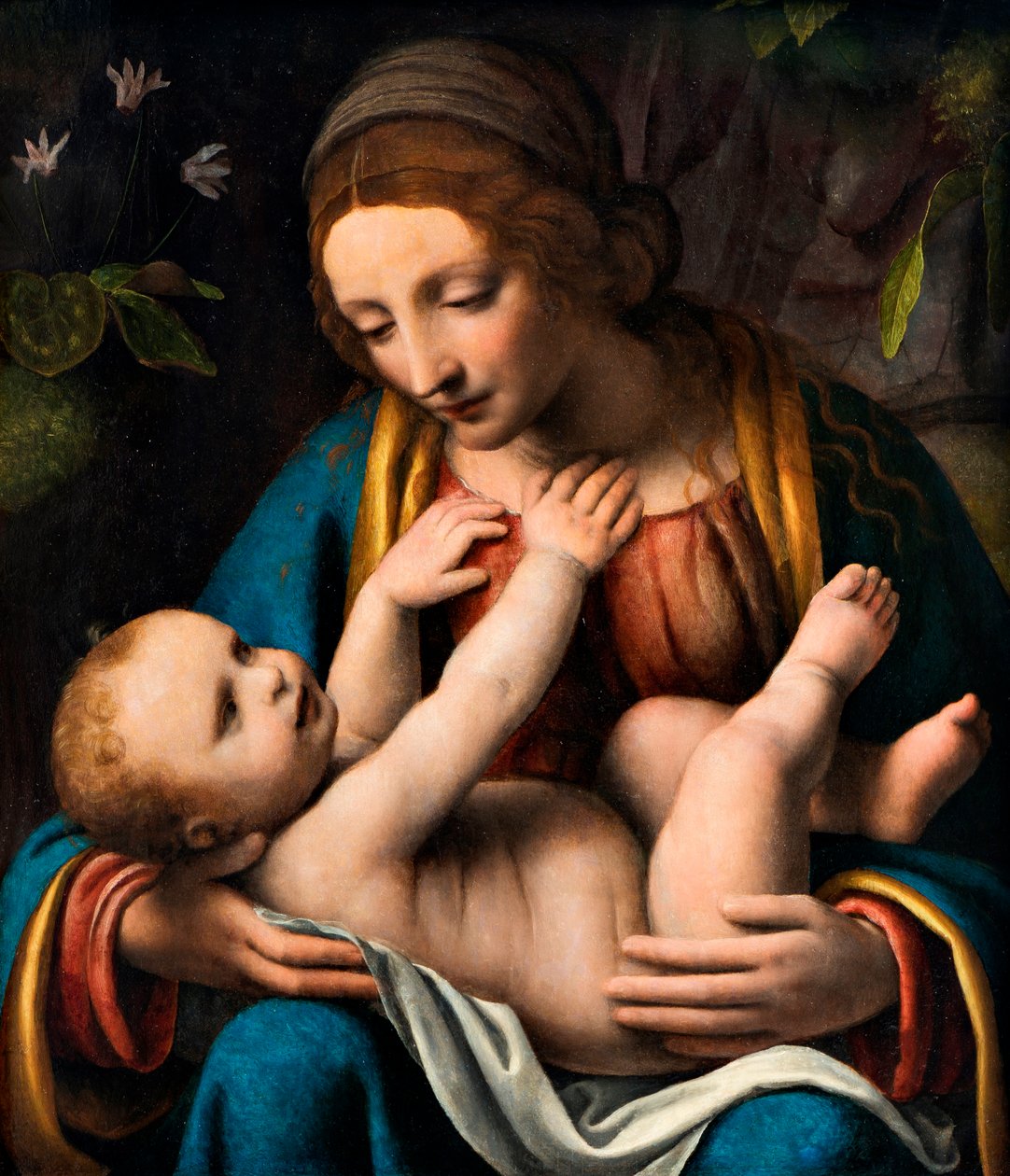 Madona s dítětem, 1515-1523. od Bernardino Luini