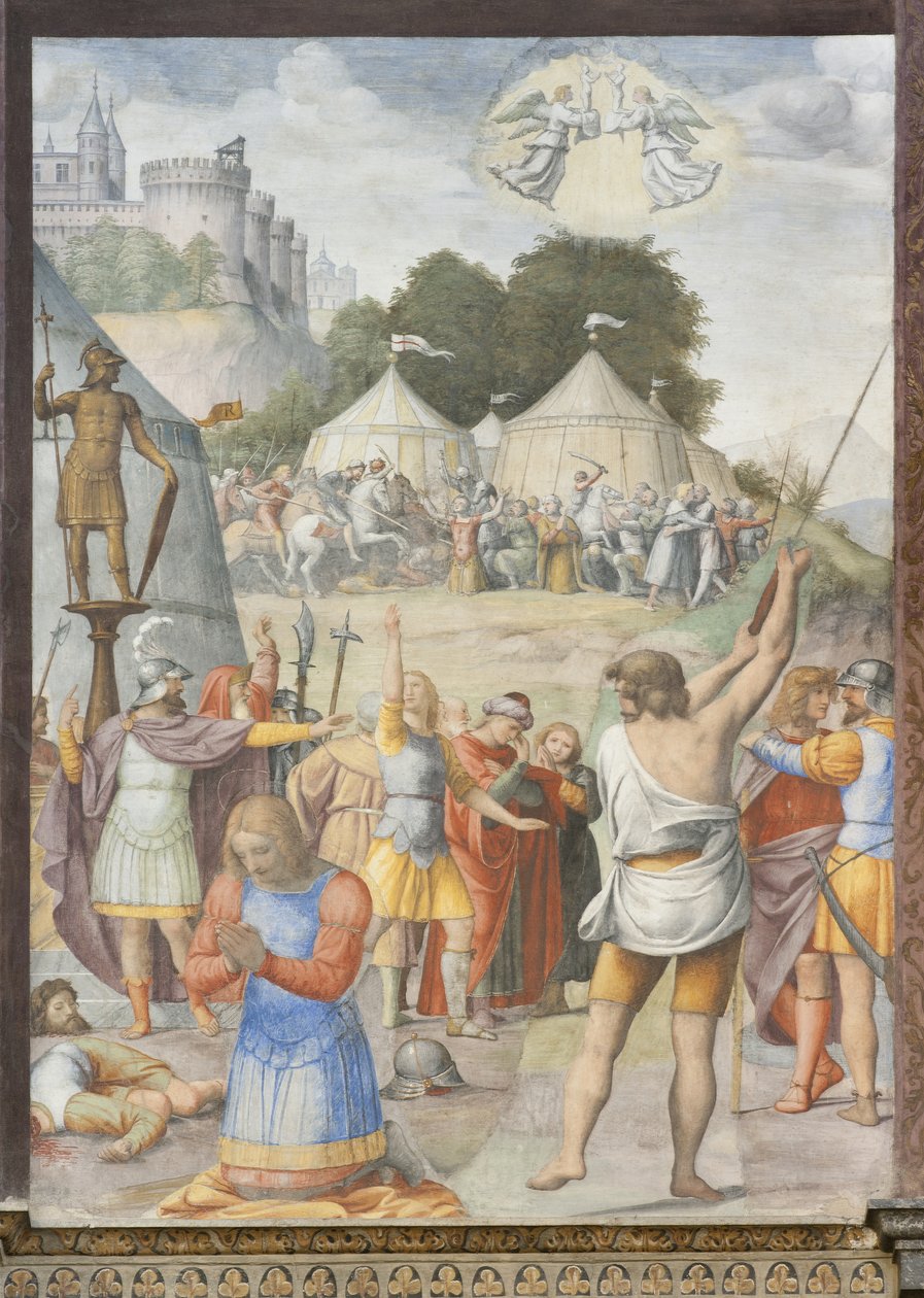 Umučení svatého Maurice od Bernardino Luini