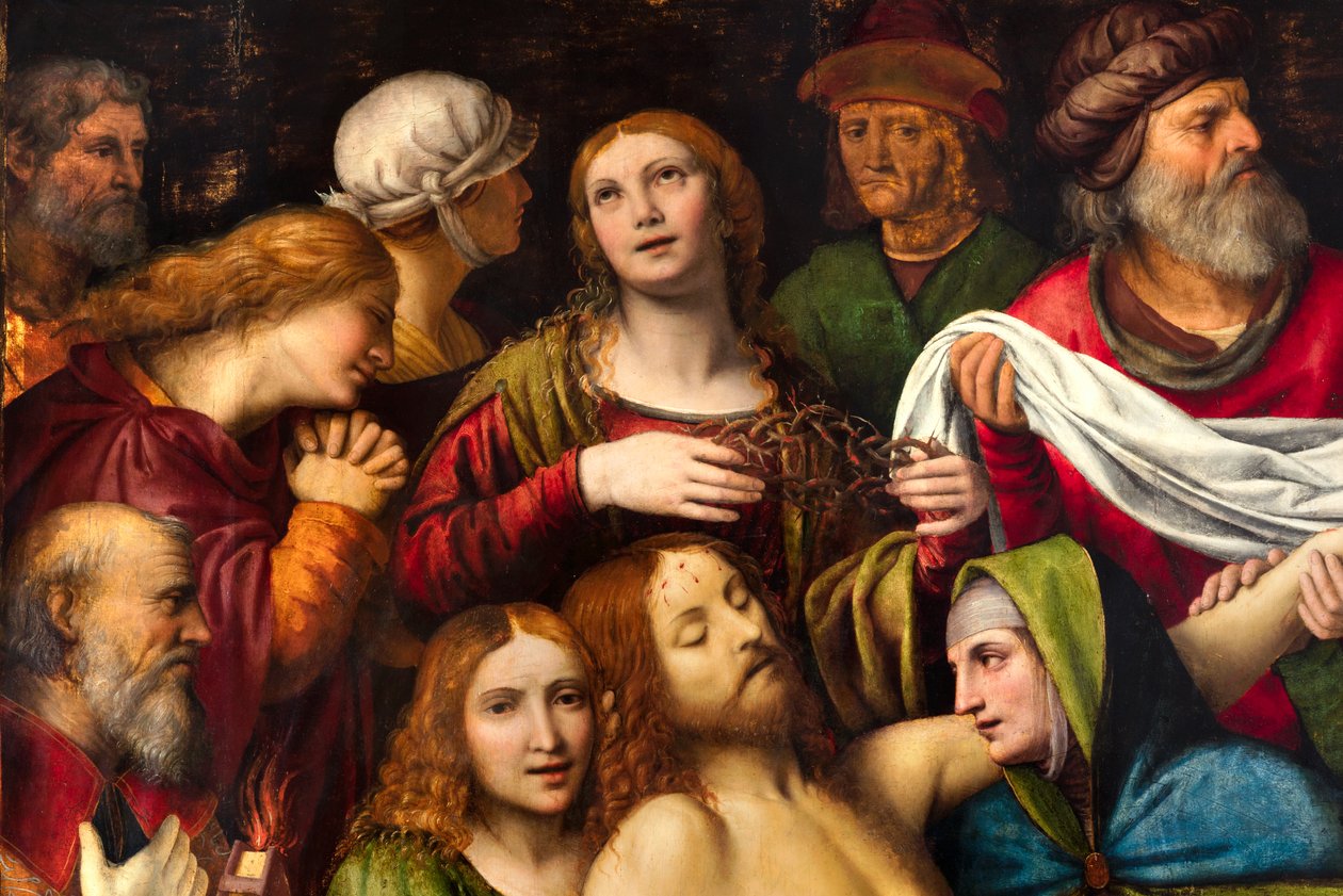 Milán, kostel San Giorgio al Palazzo, Bernardino Luini, depozice od Bernardino Luini
