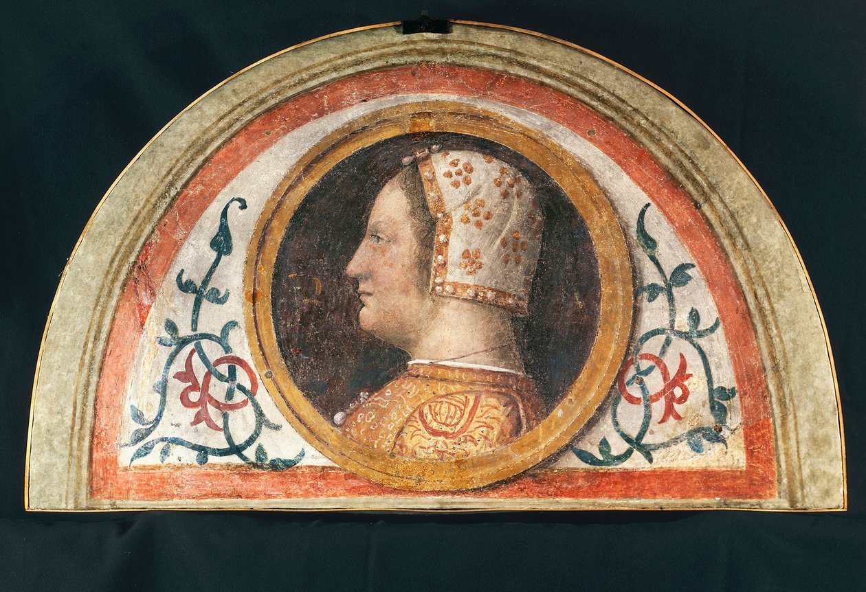 Portrét Bony Savojské (Avigliana od Bernardino Luini