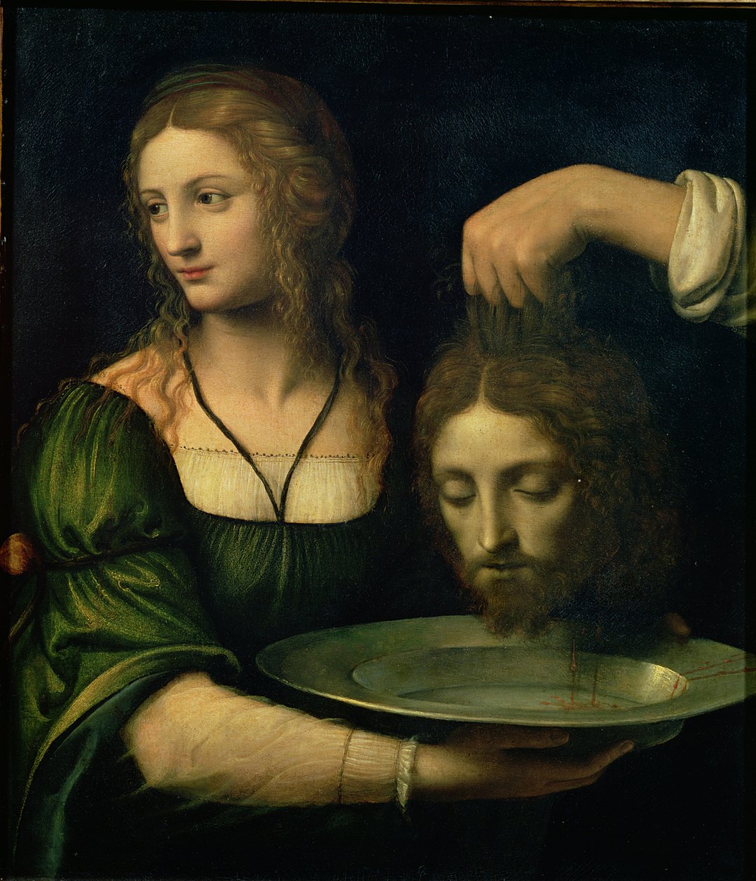 Salome s hlavou svatého Jana Křtitele od Bernardino Luini