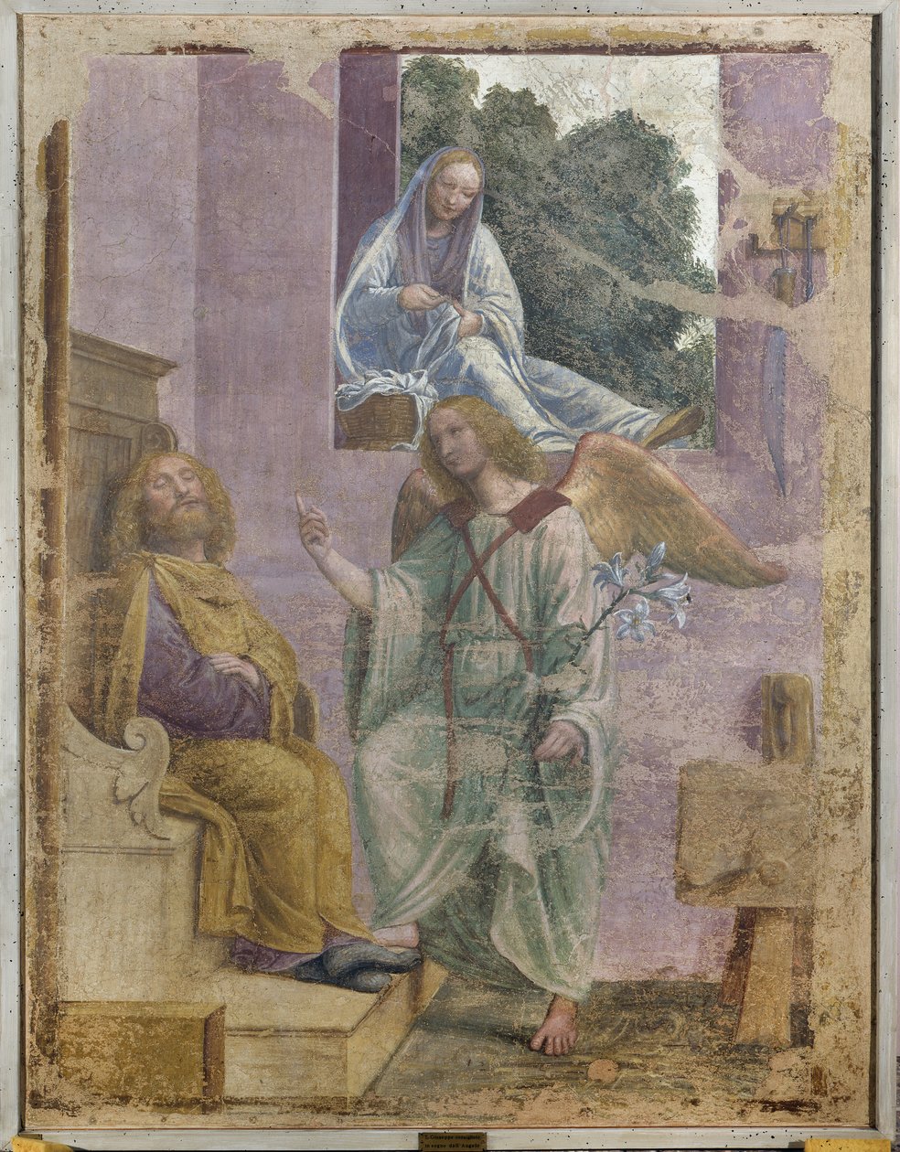 Sen svatého Josefa od Bernardino Luini