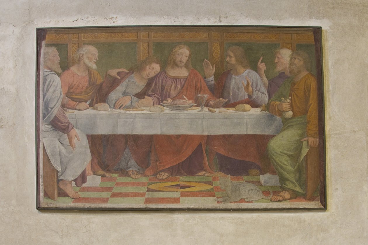Poslední večeře od Bernardino Luini
