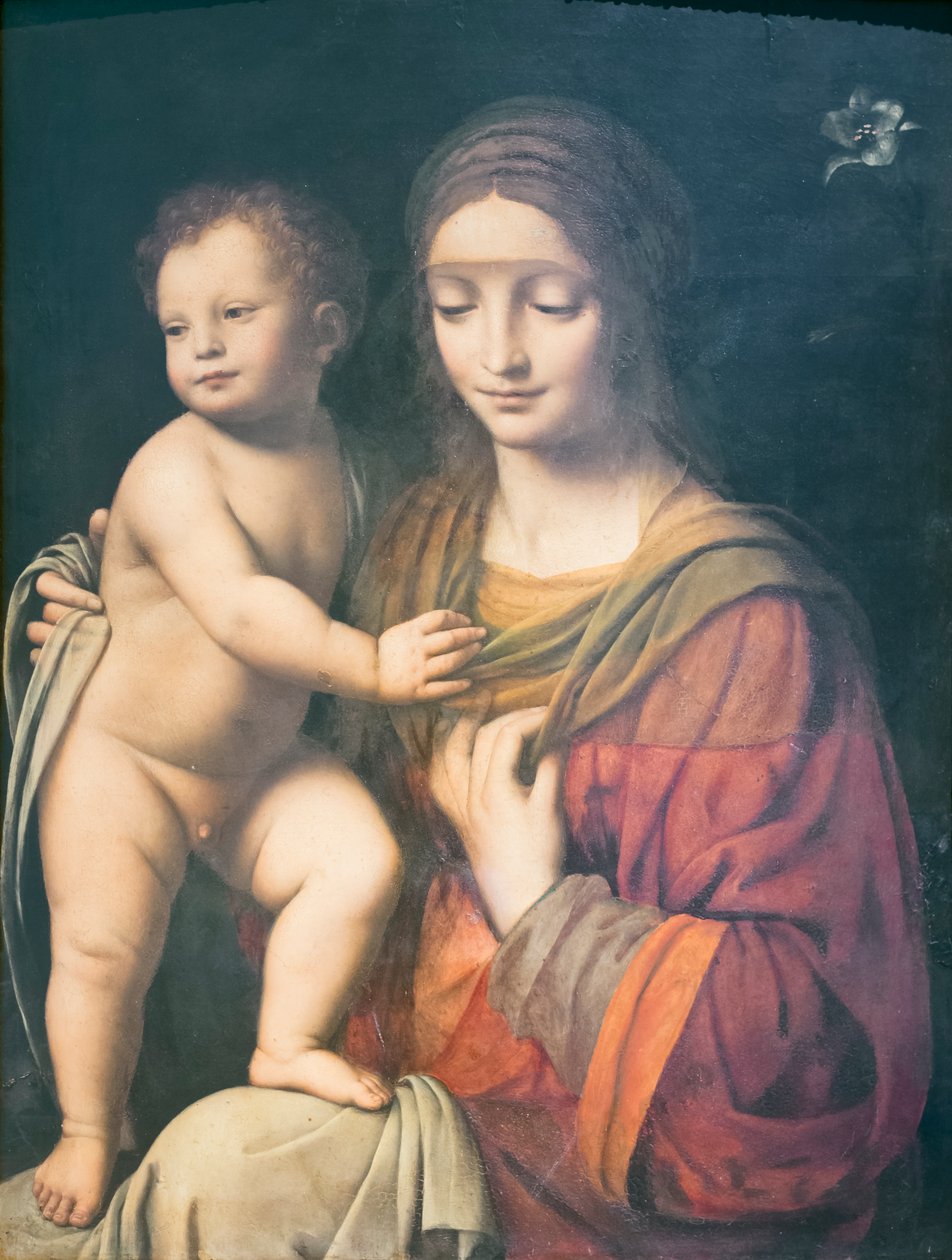 Neitsyt ja lapsi od Bernardino Luini