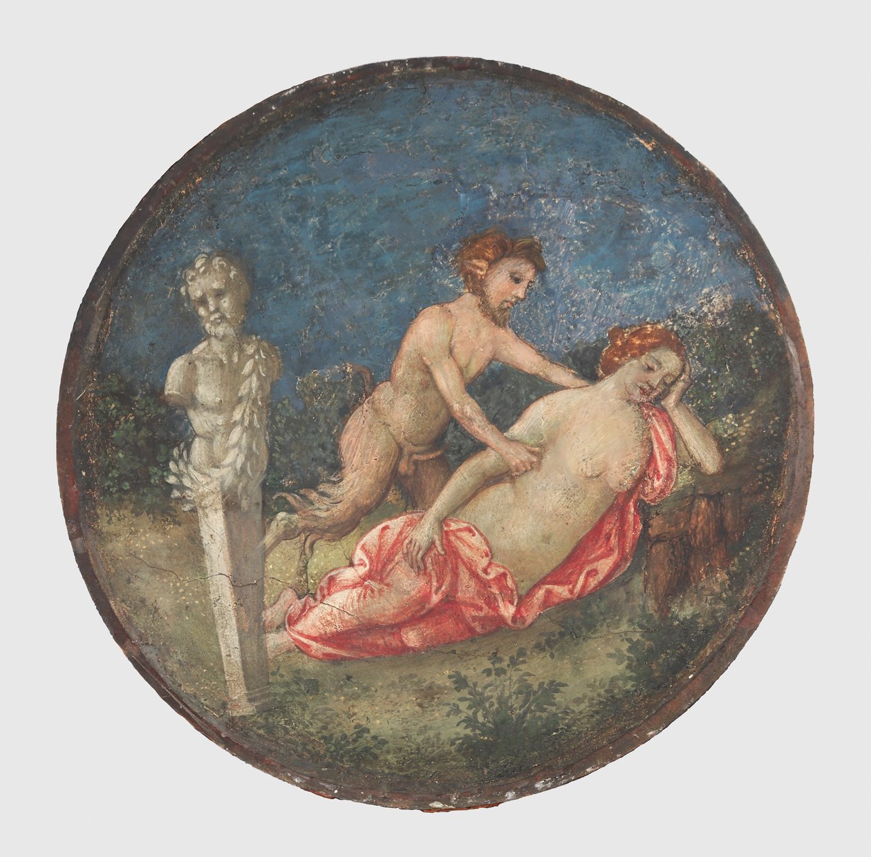 Jupiter a Antiope, ca. 1509. od Bernardino Pinturicchio