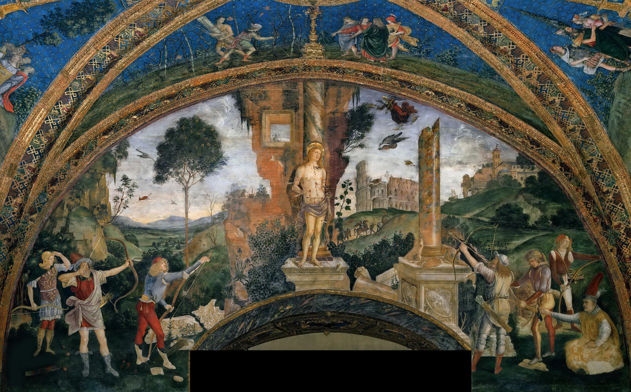 Umučení svatého Šebestiána, 1492-1495. od Bernardino Pinturicchio