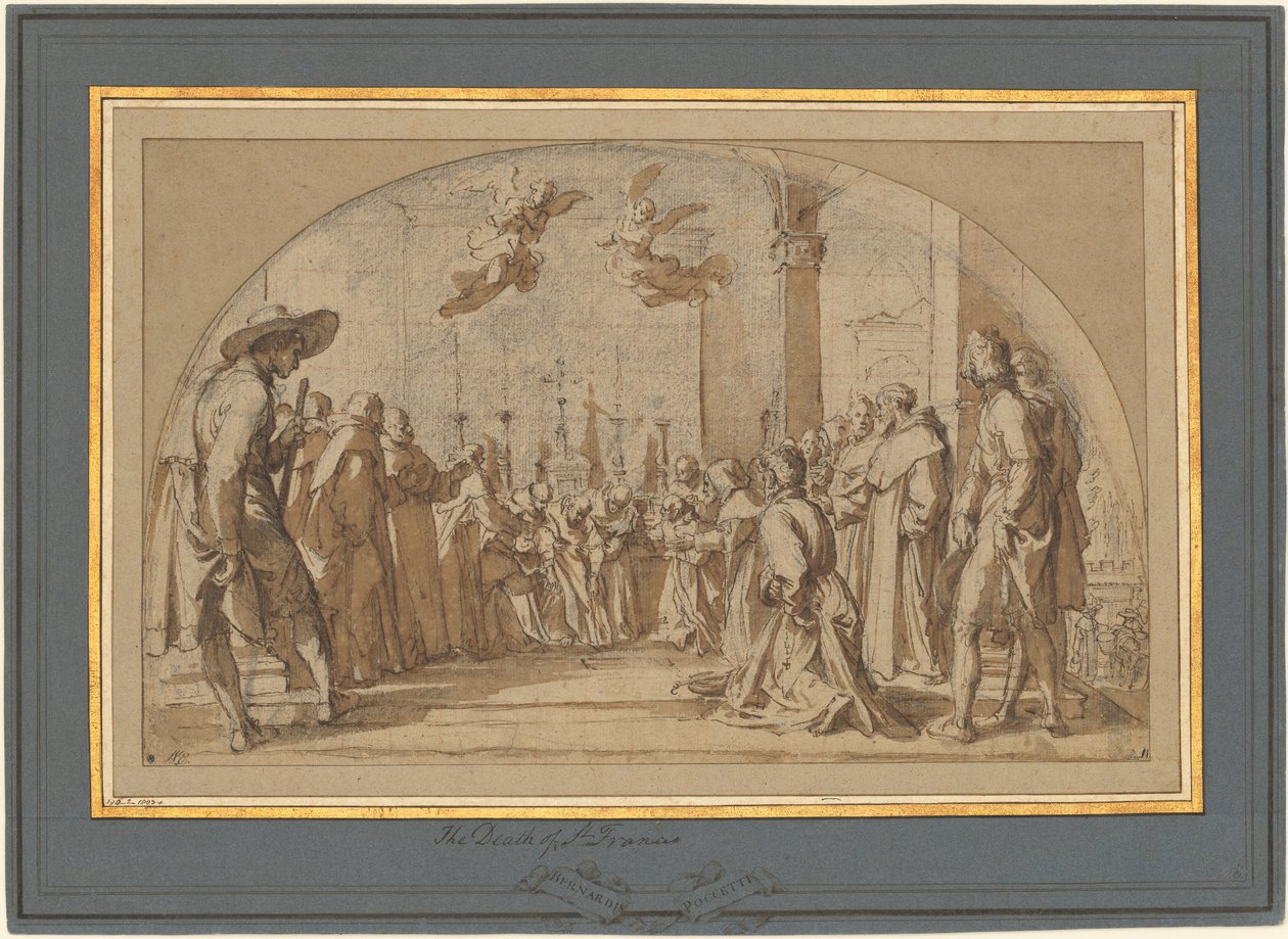 Smrt blahoslavené Buonagiunty Manetti od Bernardino Poccetti