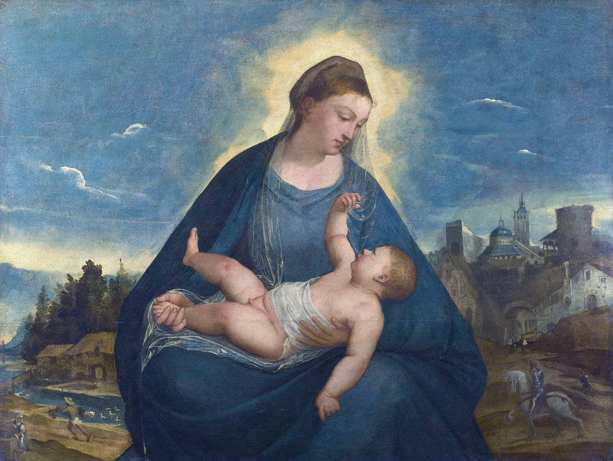 Madona s dítětem od Bernardino da Asola