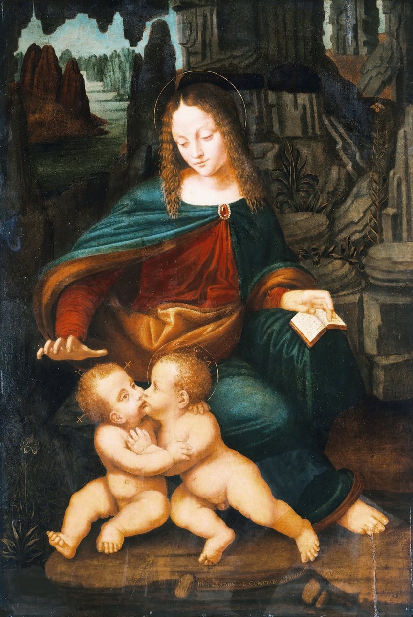 Madona s dítětem se svatým Janem, c. 1496. od Bernardino de Conti