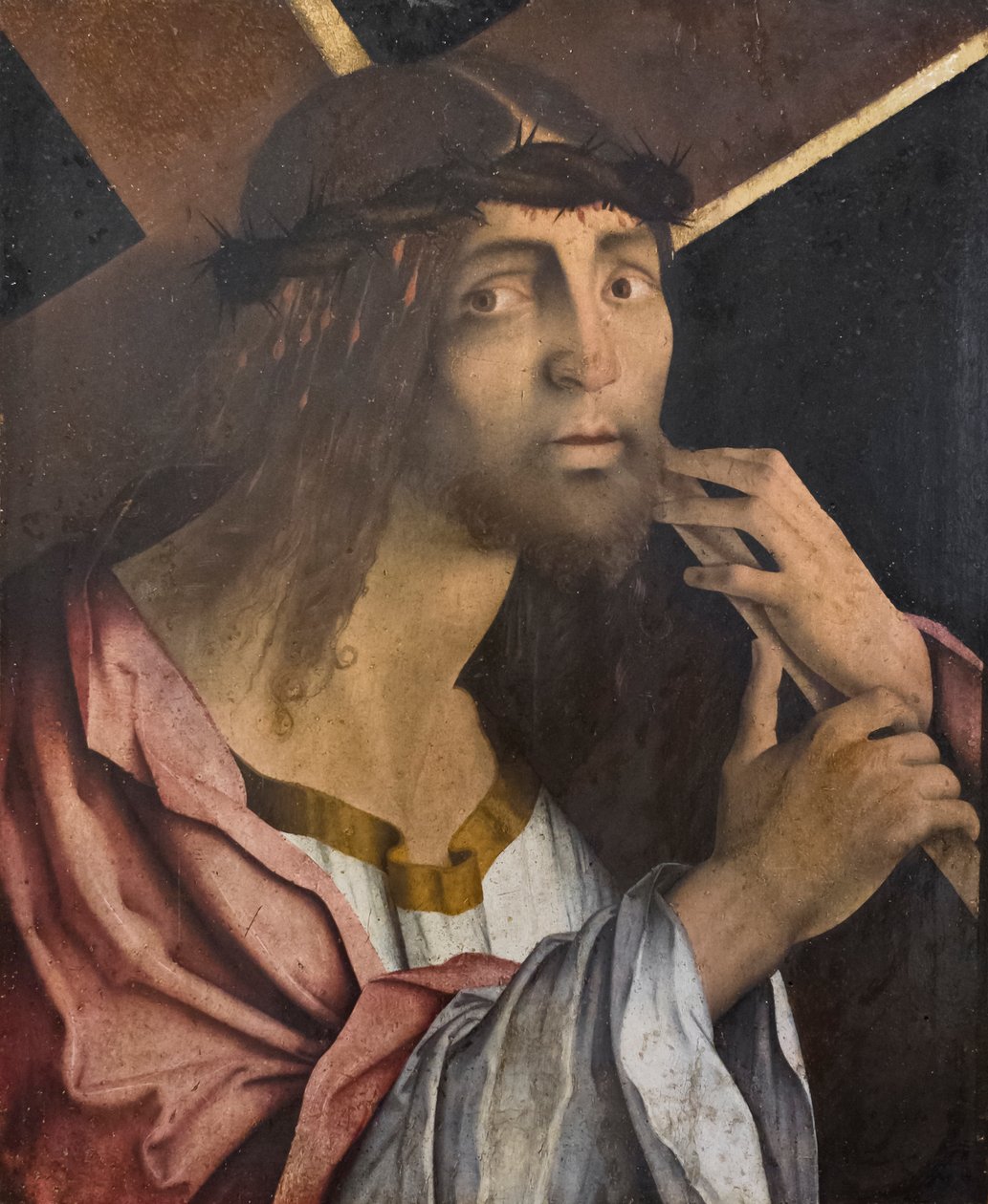 Kristus kantaa ristiä, 1400-luvun loppu od Bernardino di Bosio Zaganelli