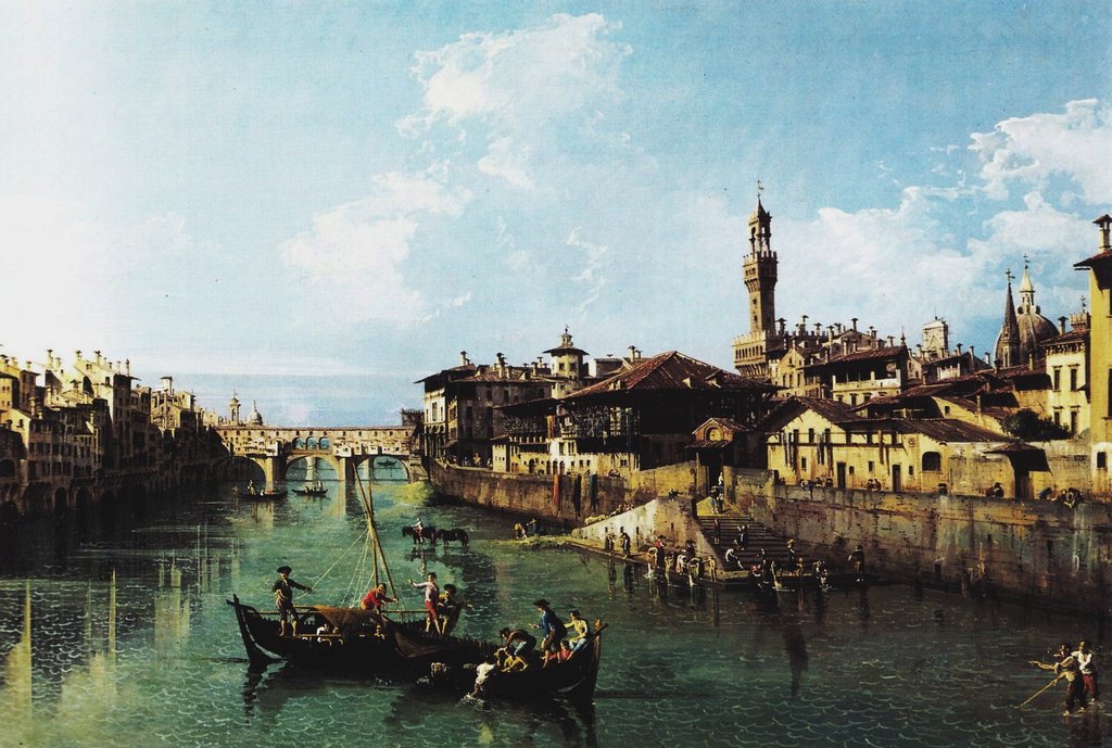 Piazza darno, sbírka. soukromé od Bernardo Bellotto