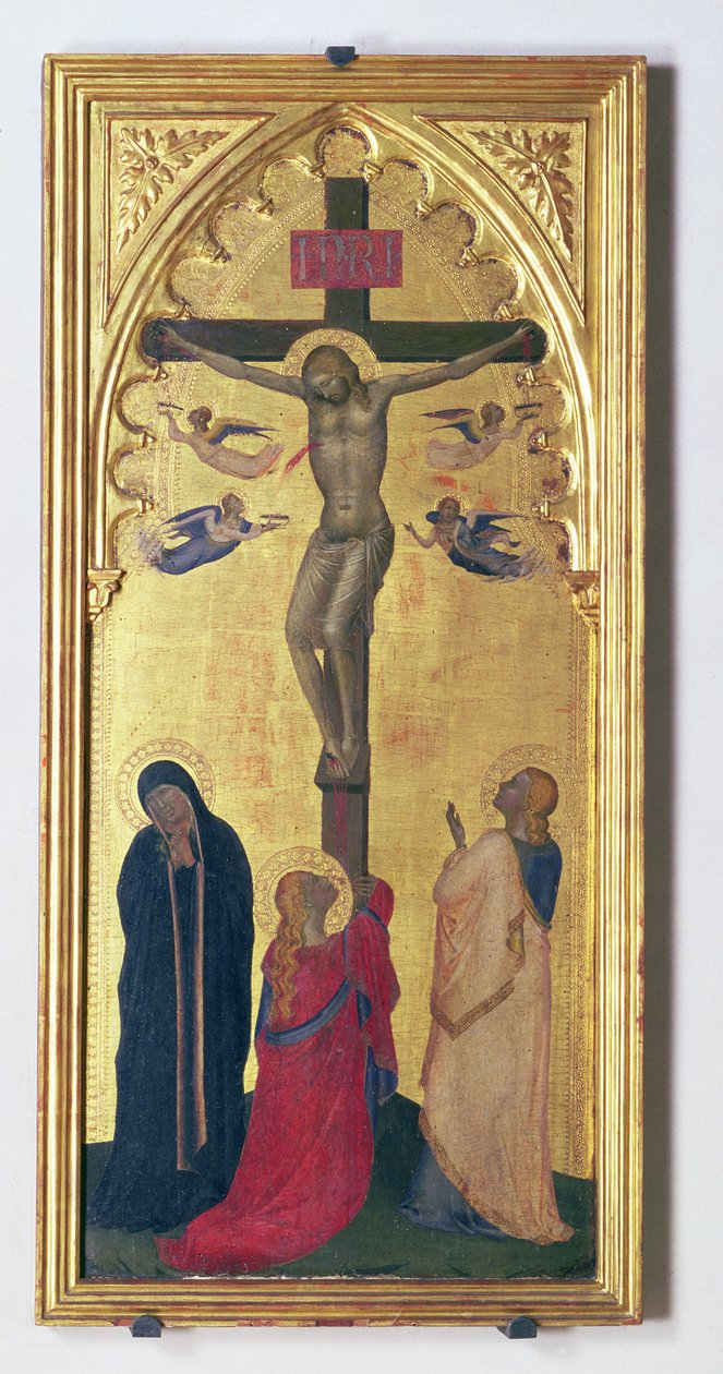 Ukřižování (tempera na desce) od Bernardo Daddi