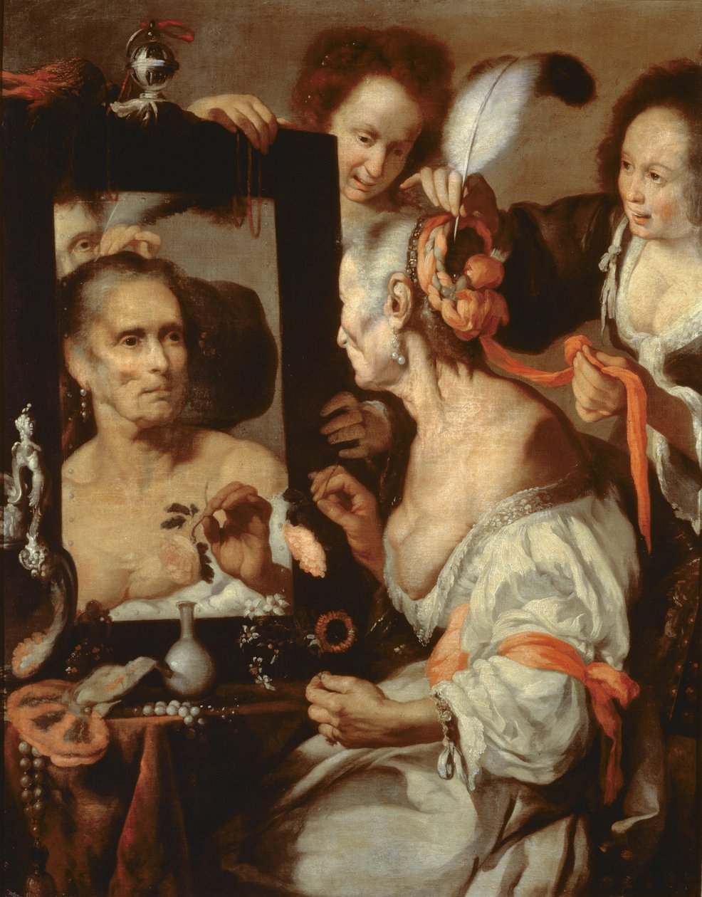Stará Koketa od Bernardo Strozzi