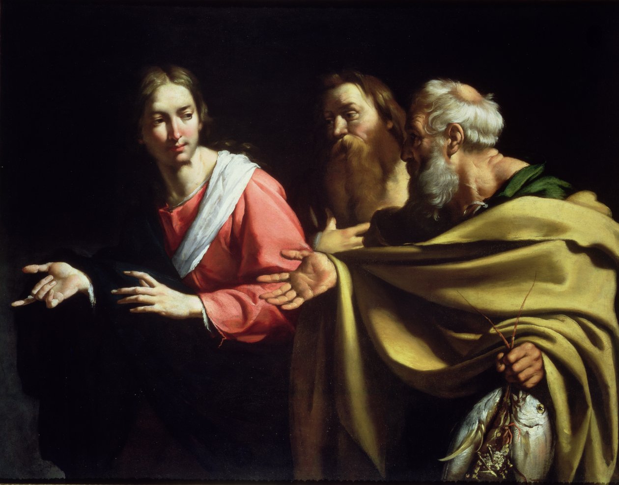 Povolání svatého Petra a svatého Ondřeje od Bernardo Strozzi