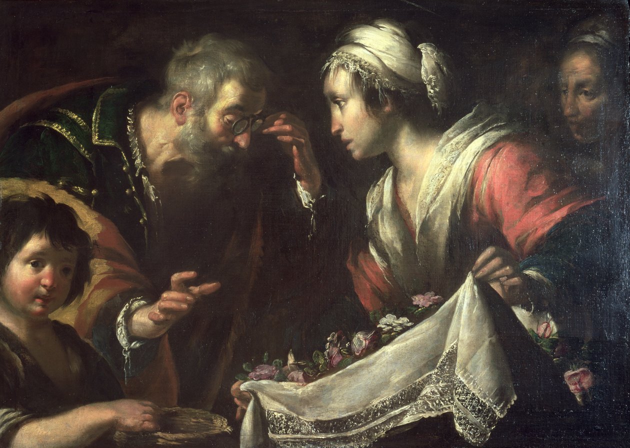 Zázrak svaté Zity od Bernardo Strozzi