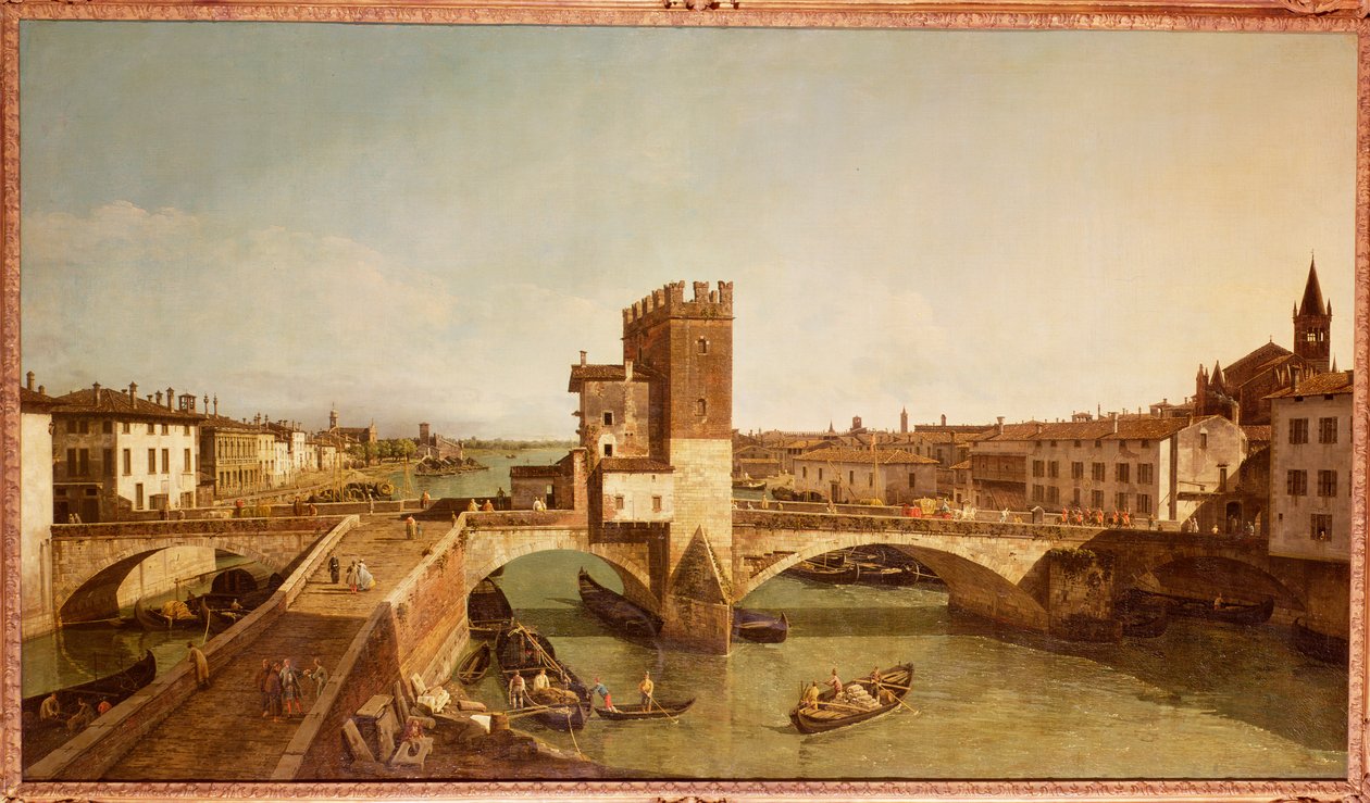 Ponte Delle Navi, Verona od Bernardo Bellotto