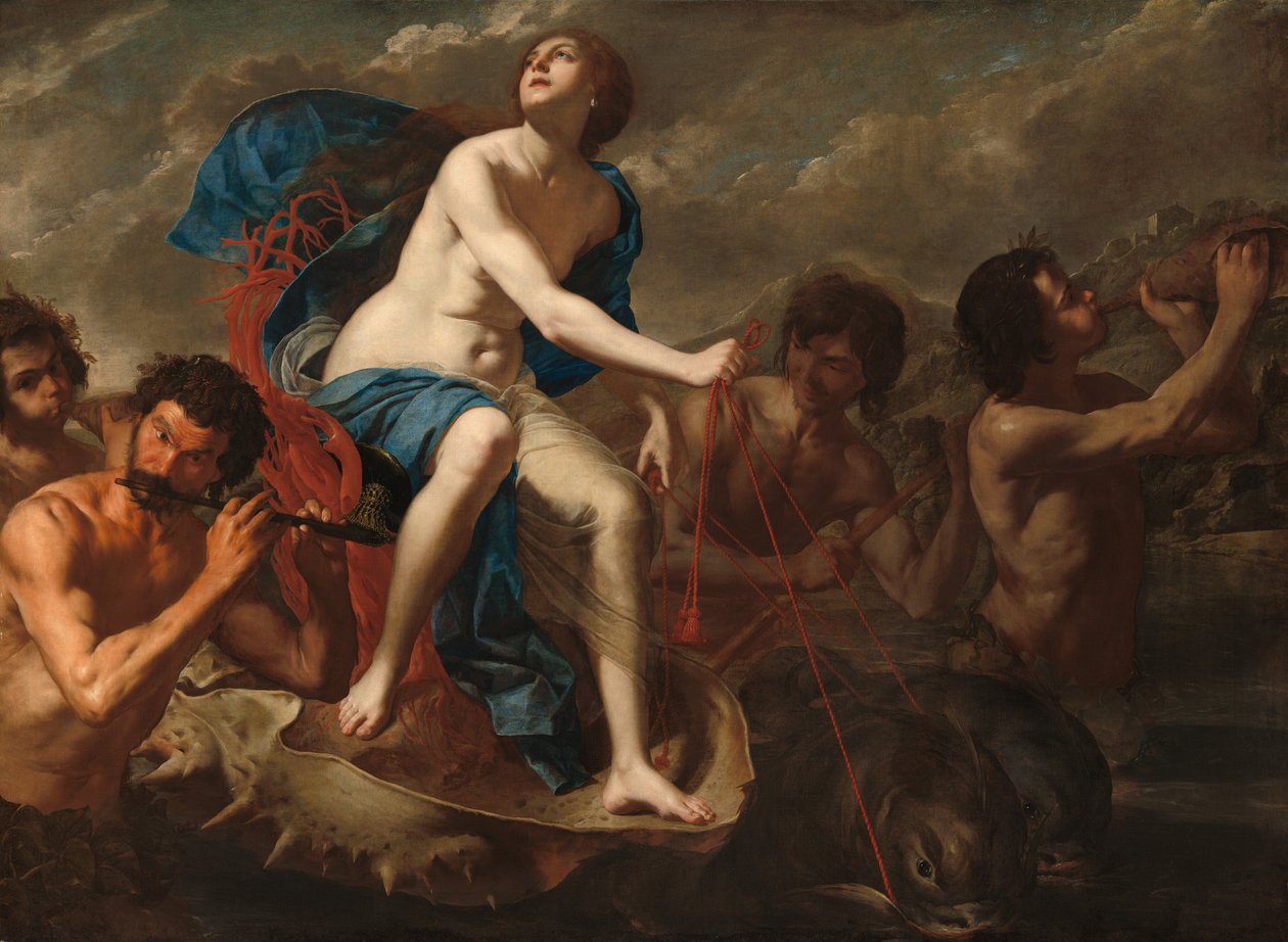 Triumf Galatea od Bernardo Cavallino