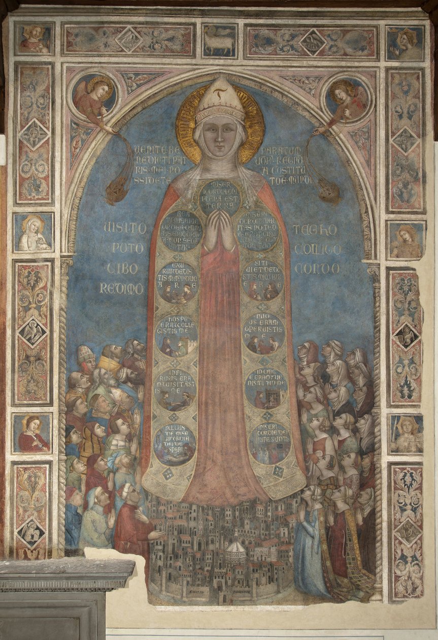 Madonna of Mercy Madonna of Mercy, 1342 od Bernardo Daddi