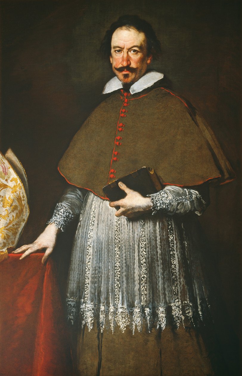 Biskup Alvise Grimani, 1633 nebo později. od Bernardo Strozzi