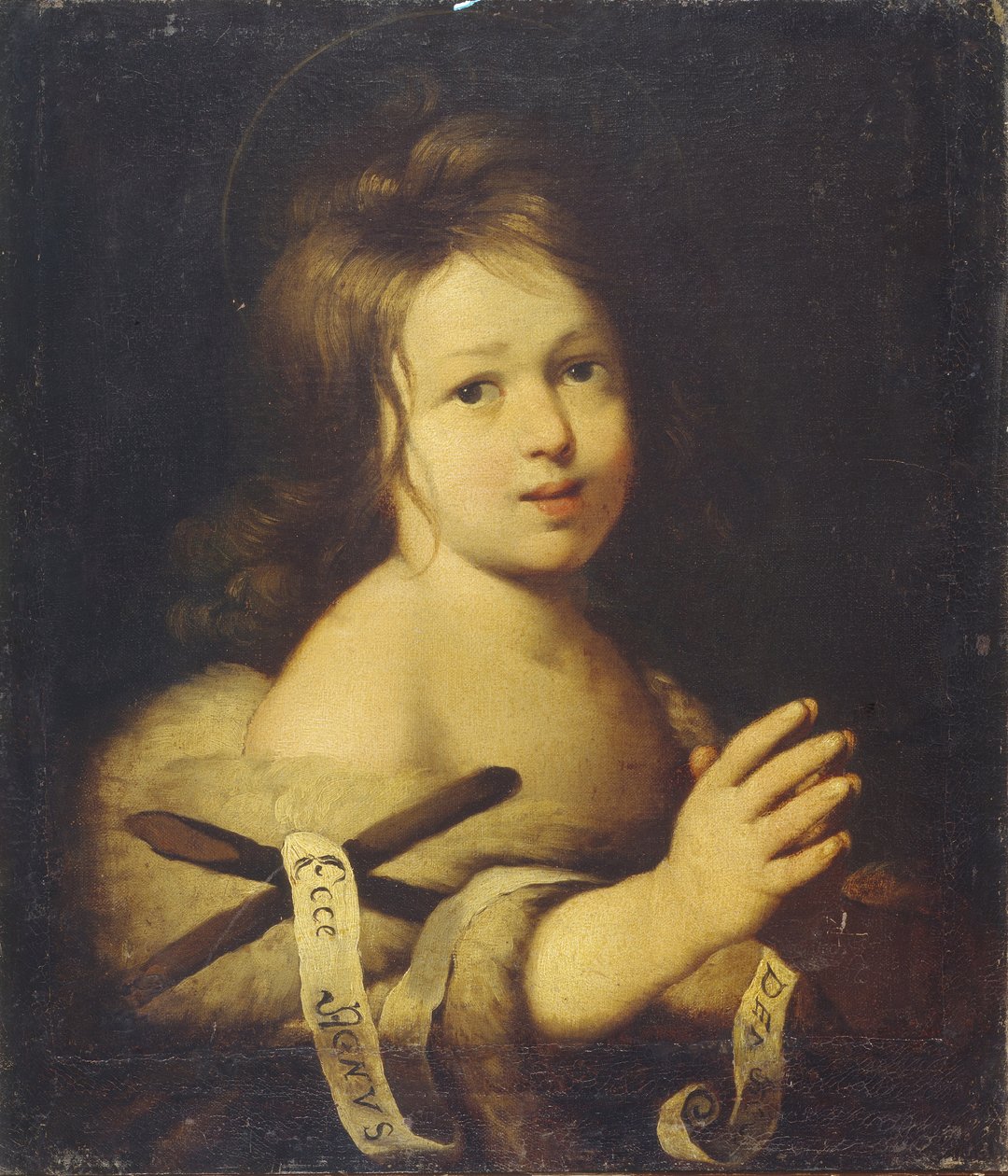 Jana Křtitele jako dítě od Bernardo Strozzi