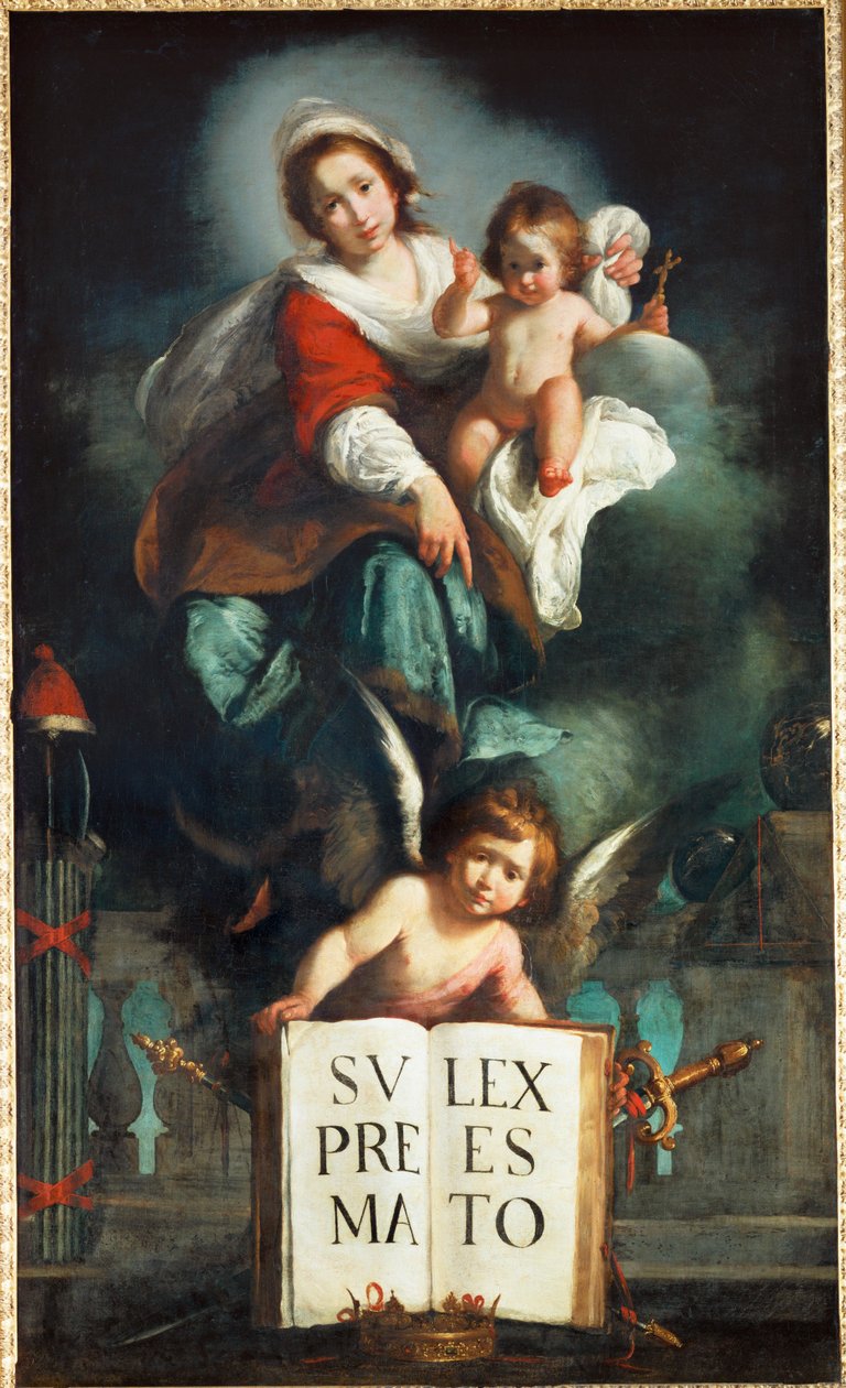 La Madone de la Justice - Madona spravedlnosti... od Bernardo Strozzi
