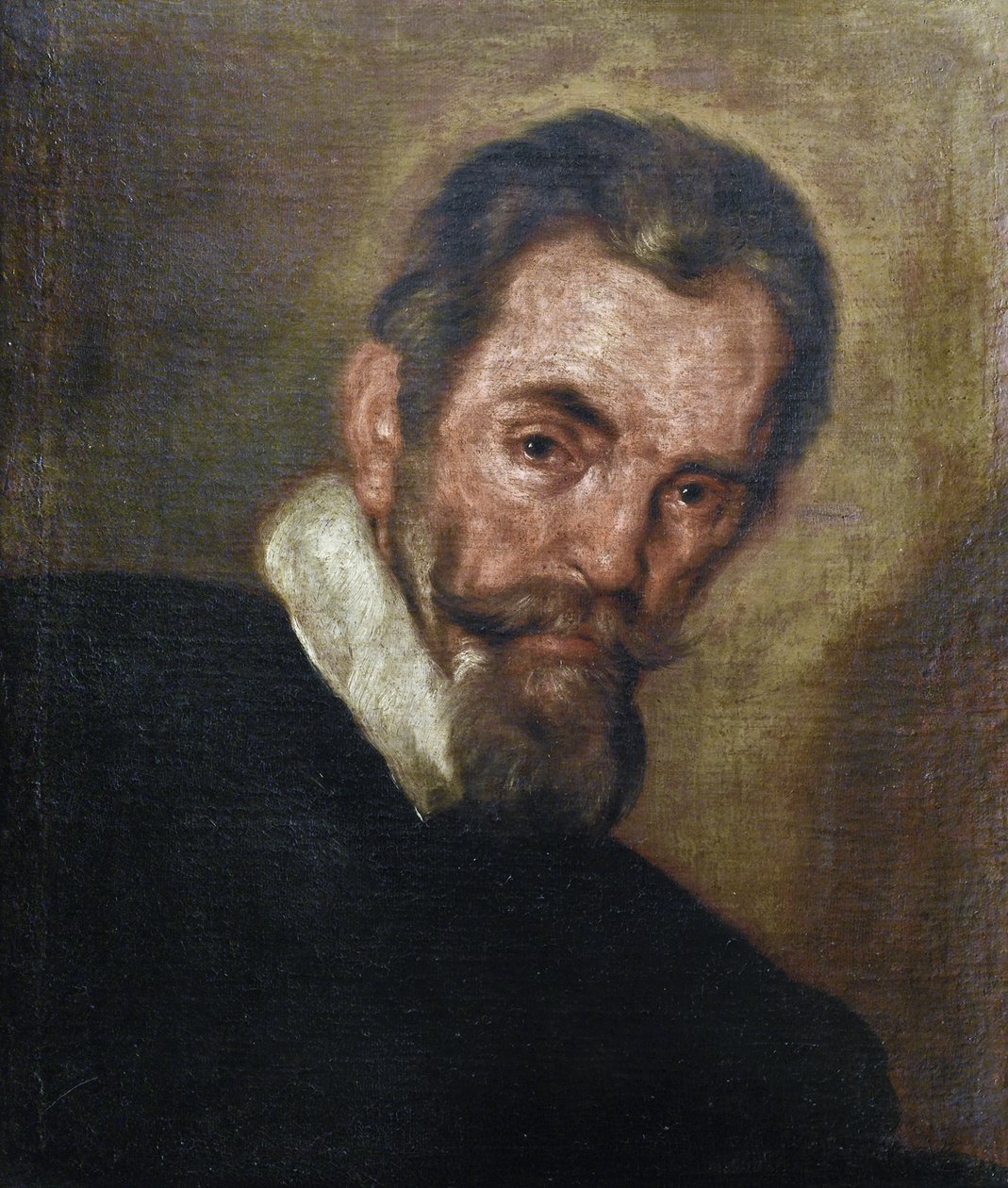 Portrét skladatele Claudia Monteverdiho (1567-1643) Strozzi, Bernardo (1581-1644) Soukromá sbírka od Bernardo Strozzi