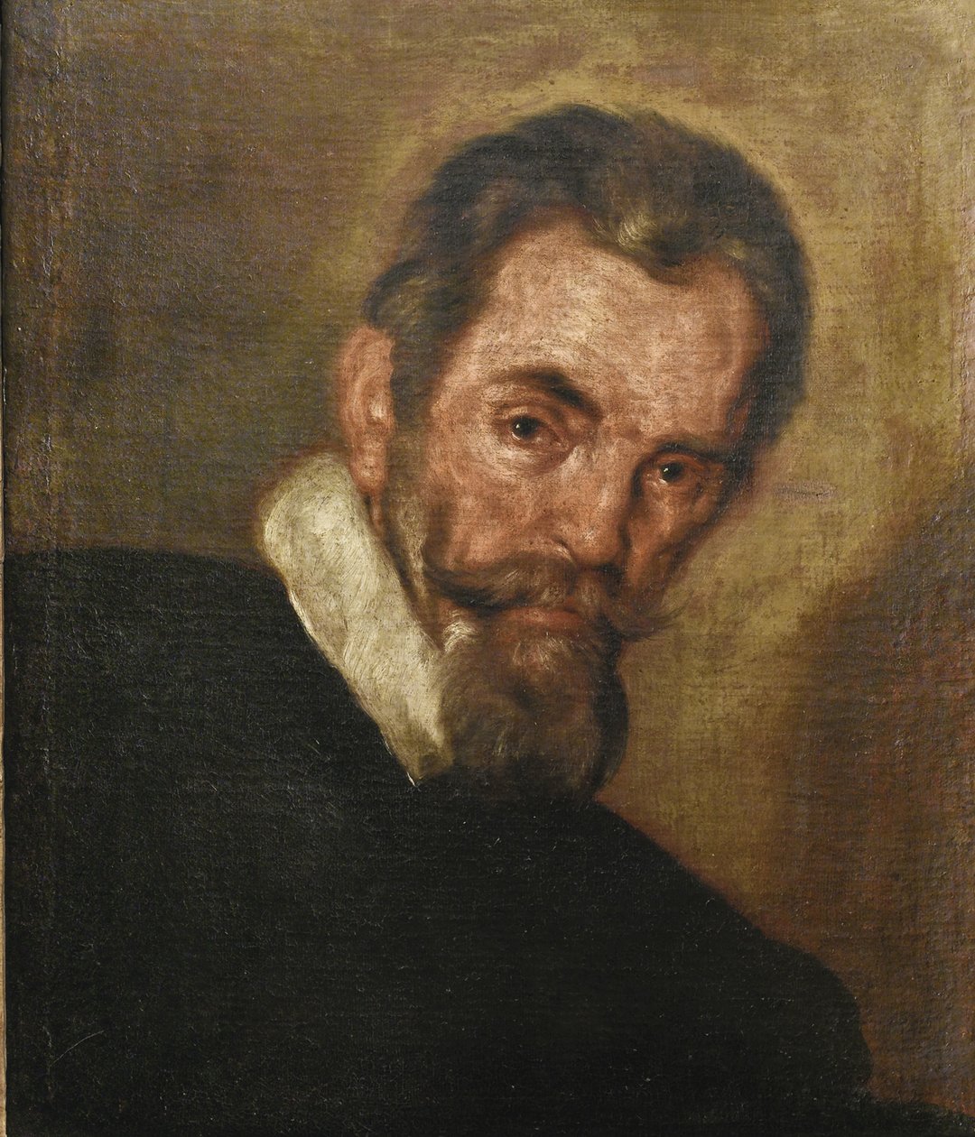 Portrét skladatele Claudia Monteverdiho 1567-1643 od Bernardo Strozzi