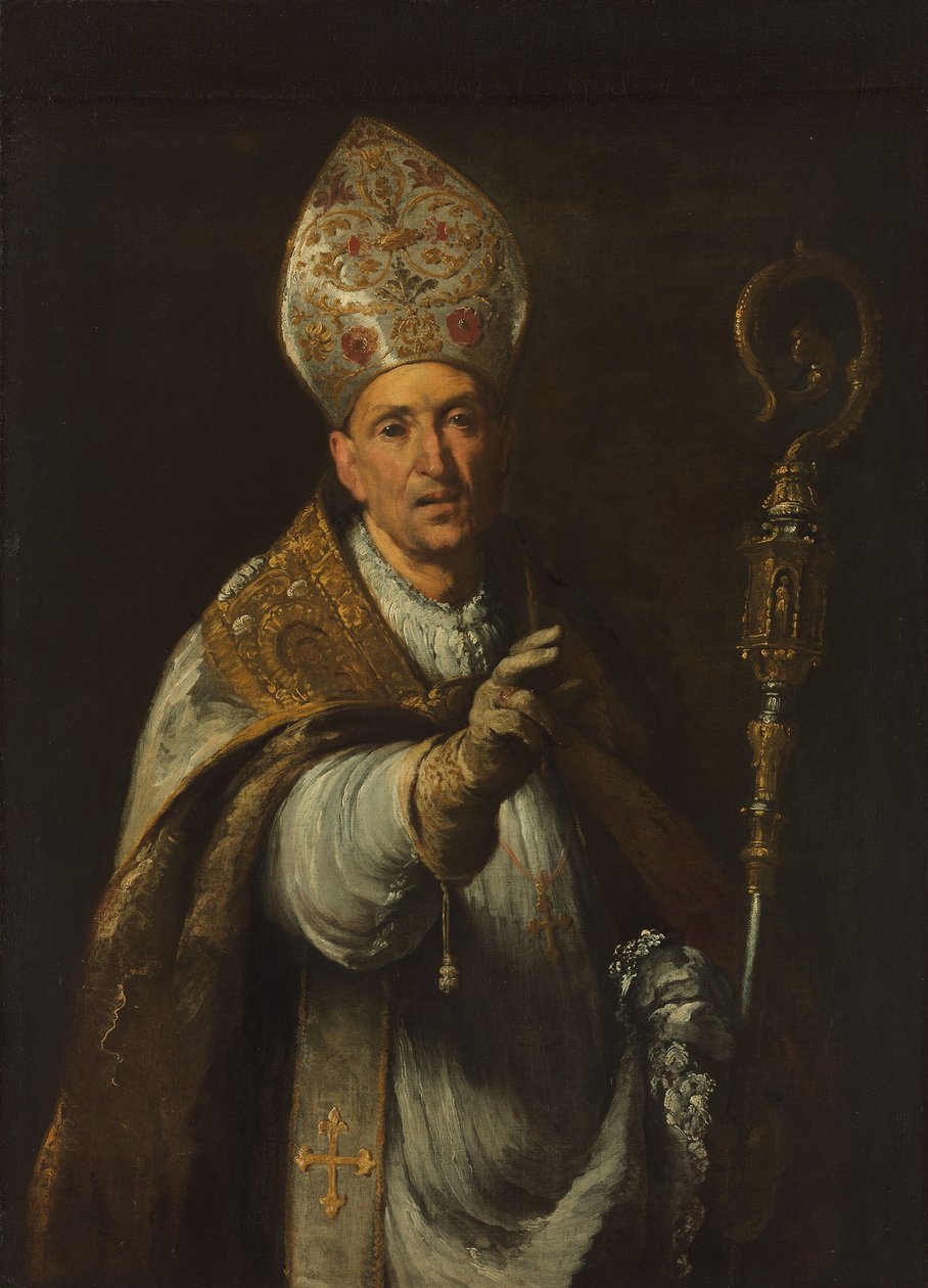 Sv. Gerardo Sagredo, biskup Csanádský od Bernardo Strozzi