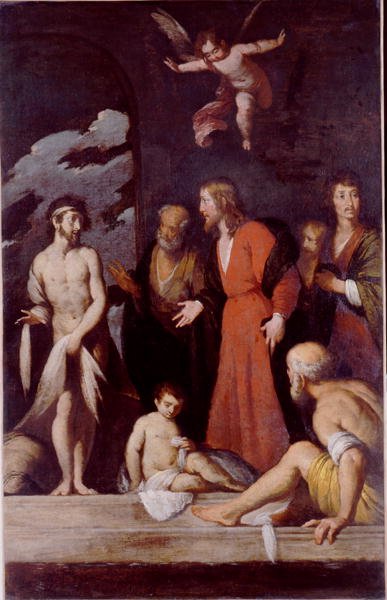 Uzdravení paralytika od Bernardo Strozzi