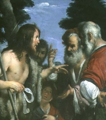 Kázání svatého Jana Křtitele, cca 1644 od Bernardo Strozzi