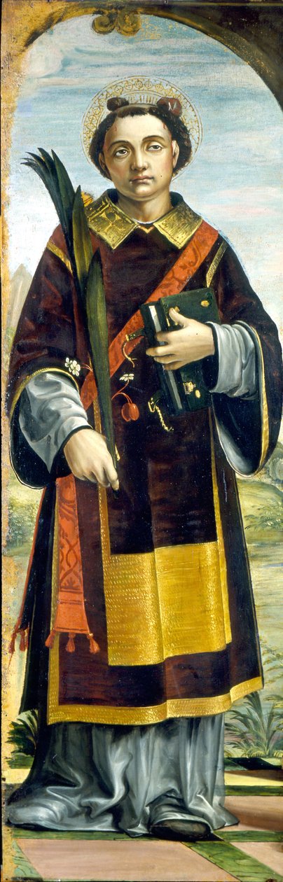 Svatý Štěpán od Bernardo Zenale