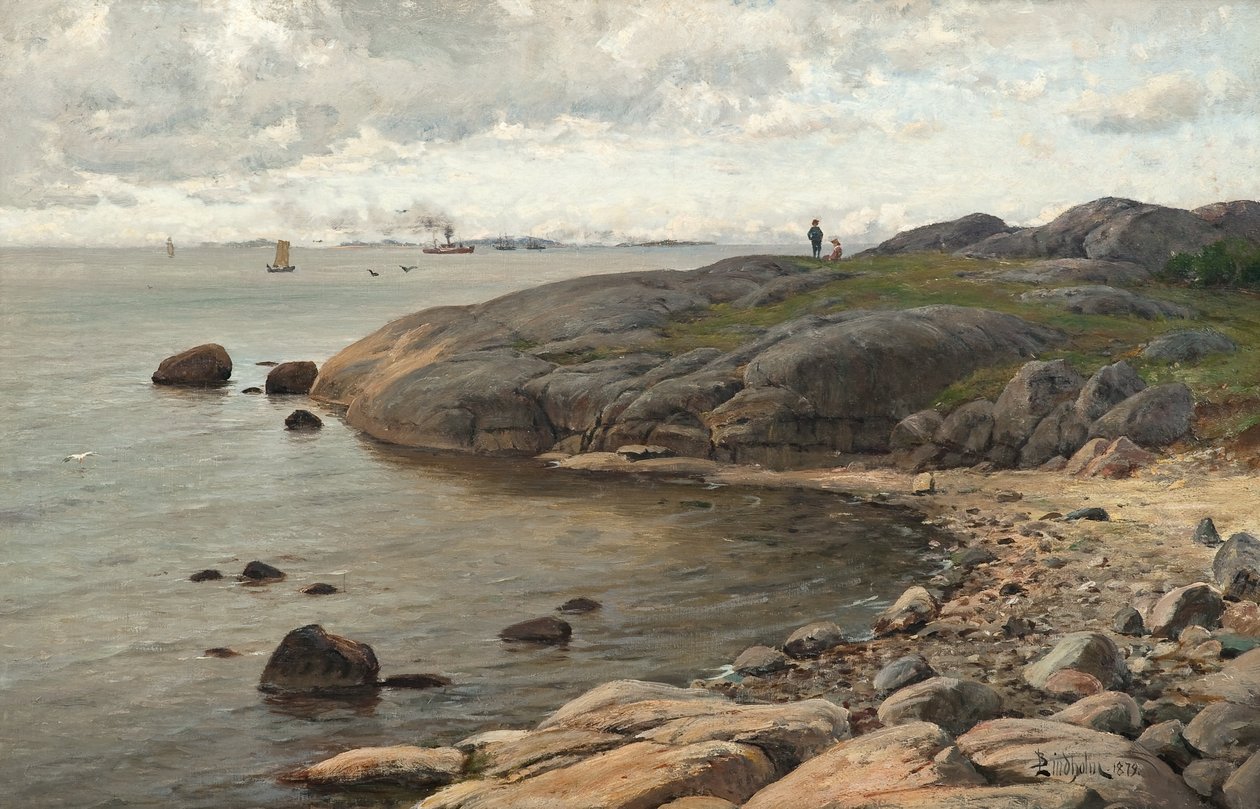 Pohled na pobřeží od Berndt Lindholm