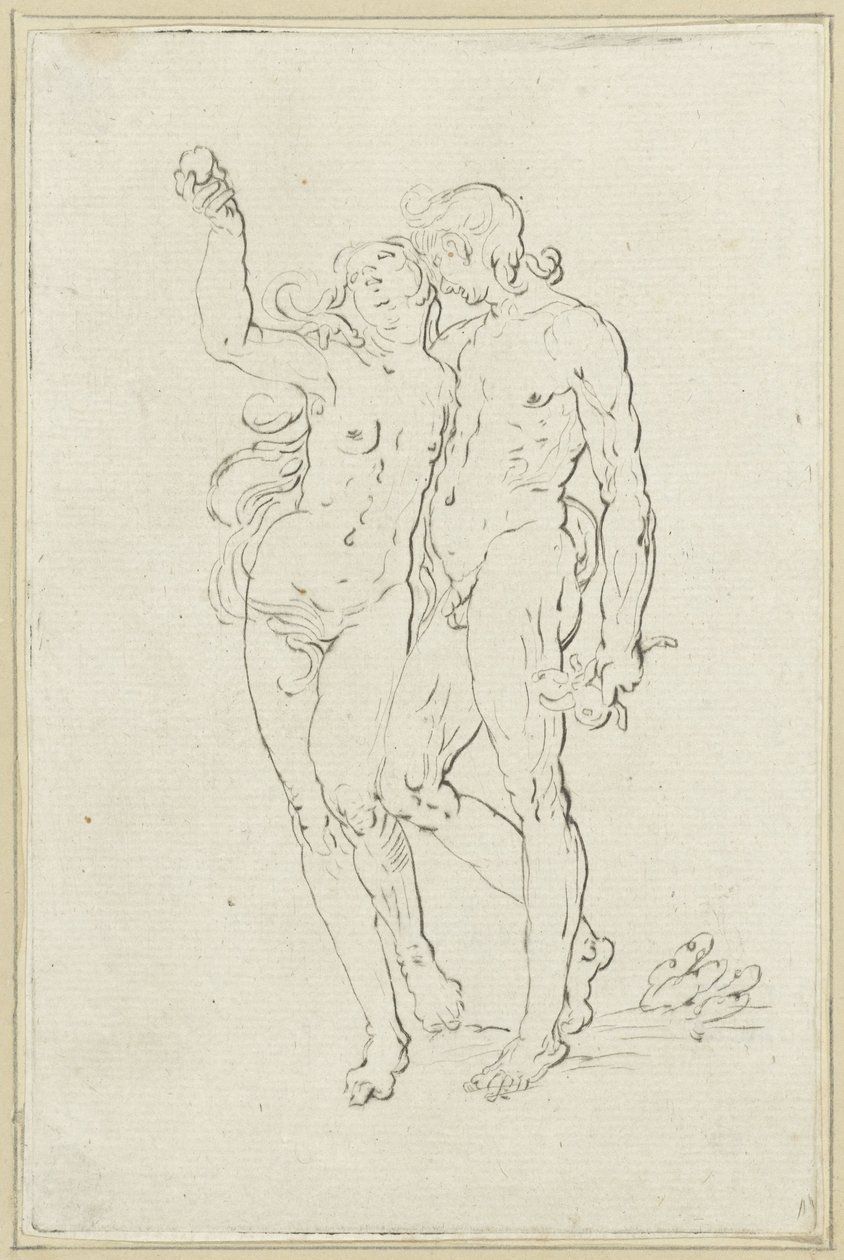 Adam a Eva od Bernhard Schreuder (possibly)