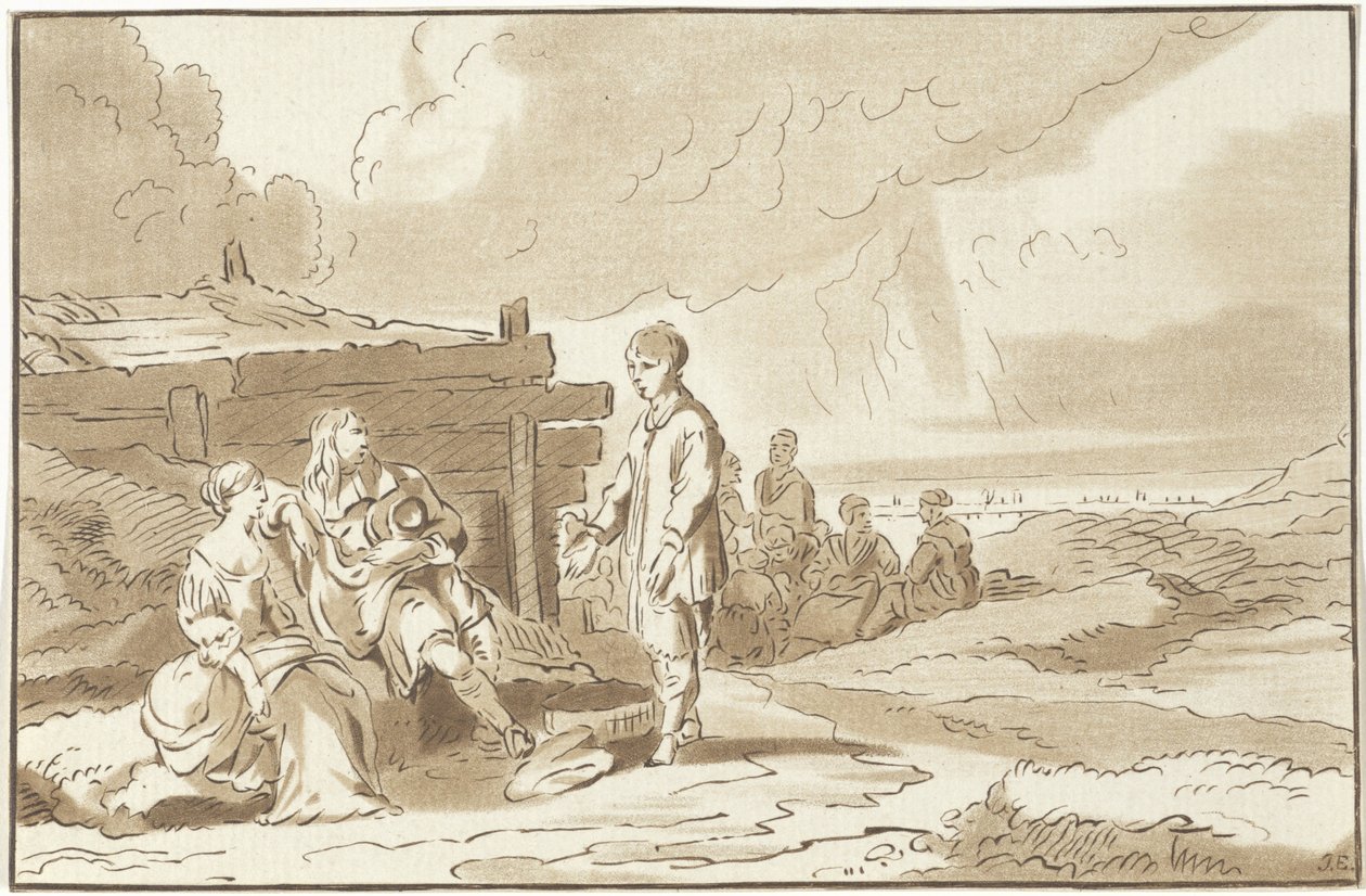 Společnost v dunách od Bernhard Schreuder