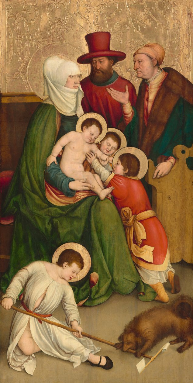 Svatá Marie Kleofášová a její rodina, c. 15201528. od Bernhard Strigel
