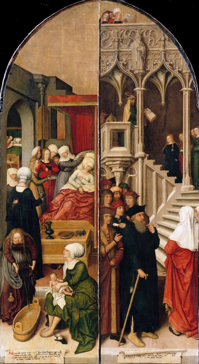 Schussenriedova oltářní křídla, 16. století od Bernhard Strigel