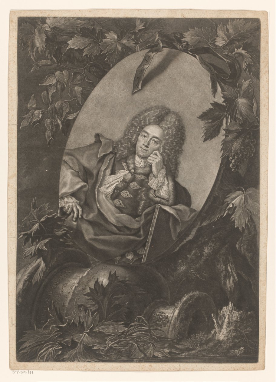 Portrét Christopha Ludwiga Agricoly od Bernhard Vogel
