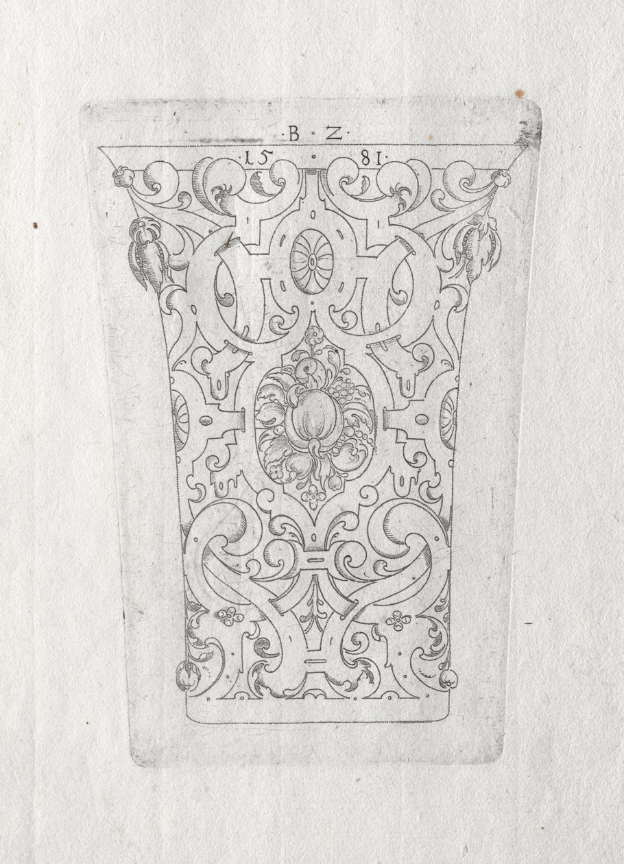 Okrasný pohár, 1581. od Bernhard Zan
