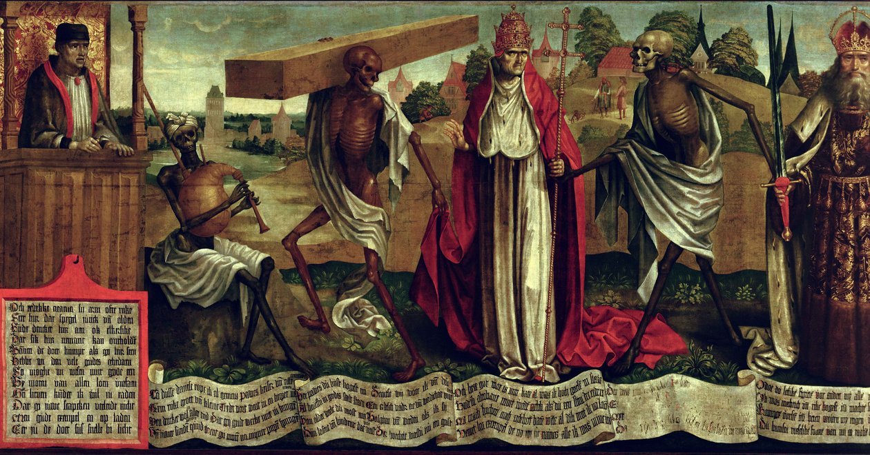 Death Dance, c.1499 (detail) od Bernt Notke