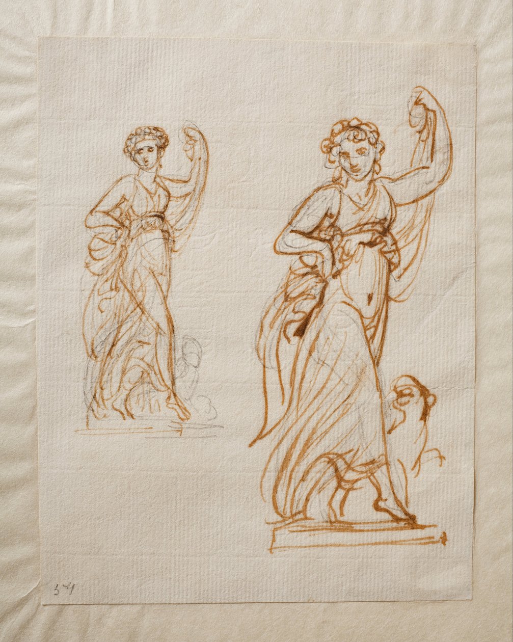 Tančící dívka (Ariadne) s panterem od Bertel Thorvaldsen
