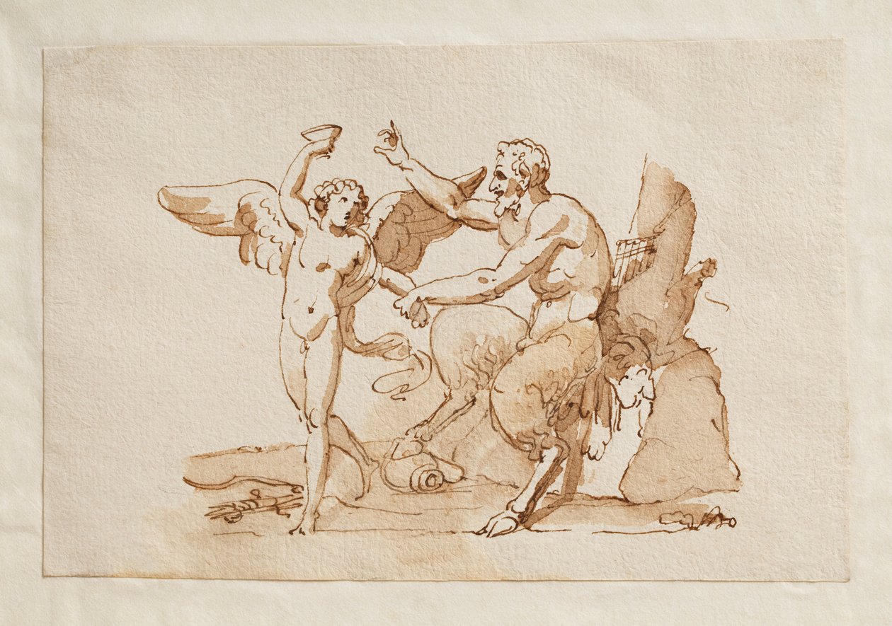 Pan a Amor od Bertel Thorvaldsen