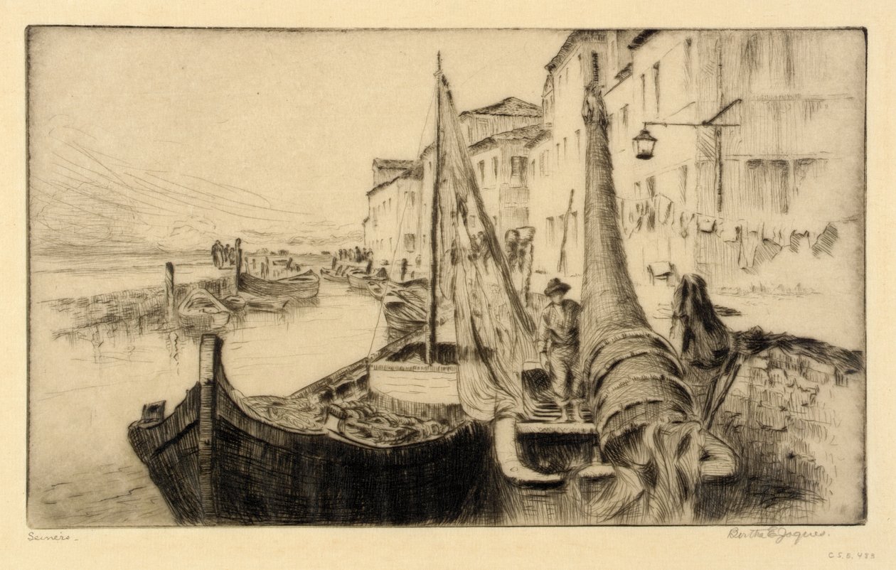Seiners, Chioggia od Bertha E. Jaques