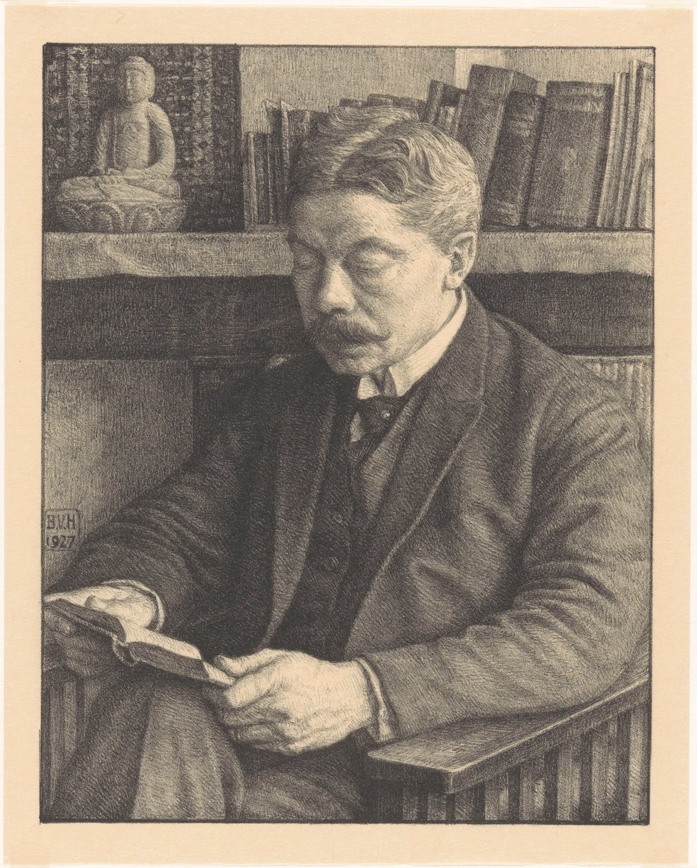 Portrét Mr. J. Dekker (původní název) od Bertha van Hasselt