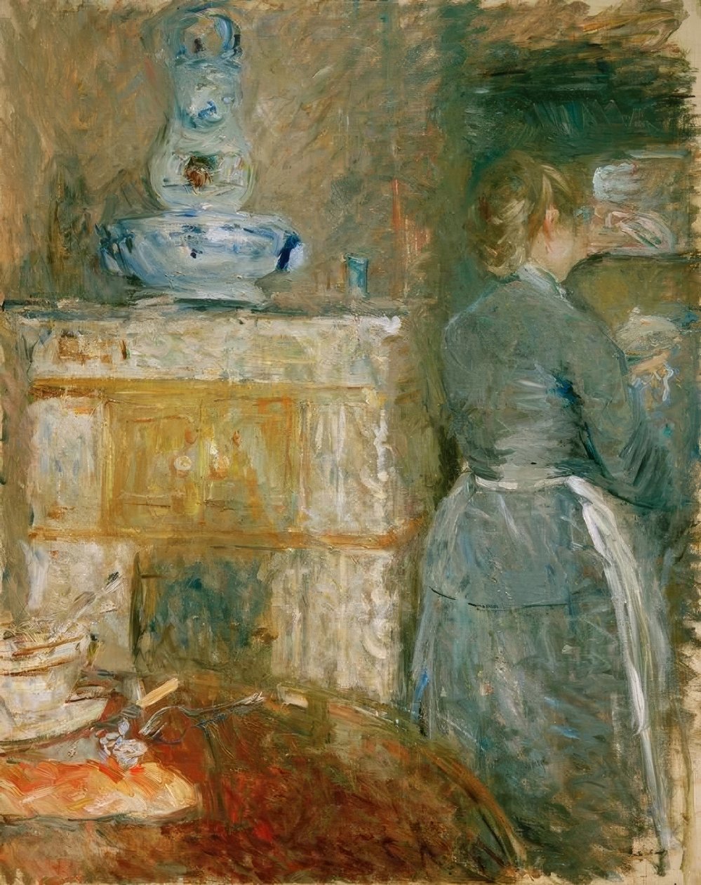 V jídelně od Berthe Morisot