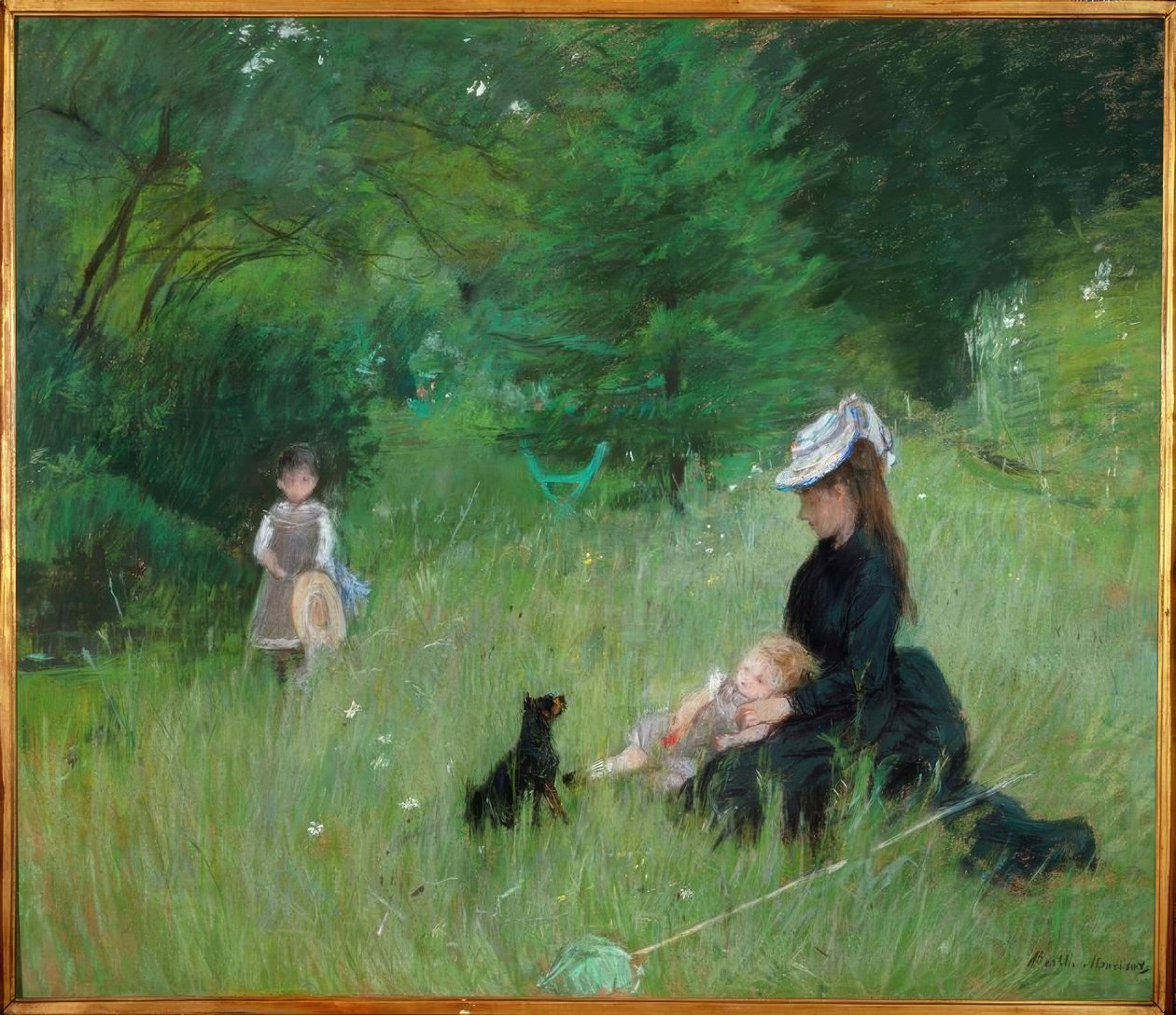 V parku od Berthe Morisot