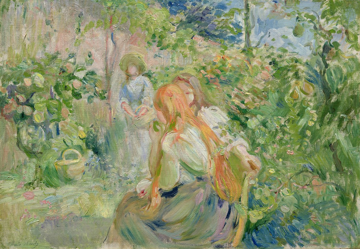 V zahradě u Roche-Plate, 1894 od Berthe Morisot