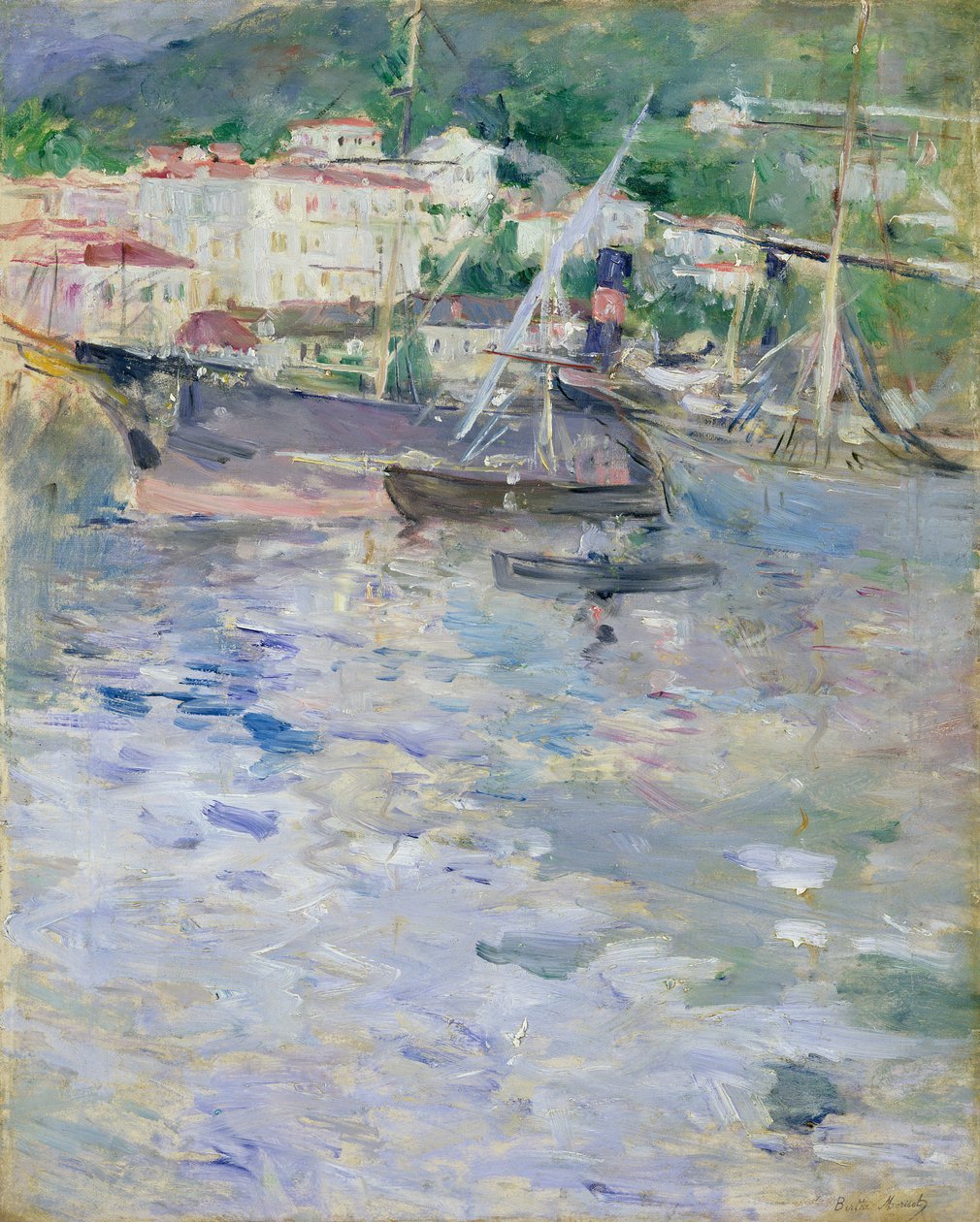 Přístav, Nice, 1882 od Berthe Morisot