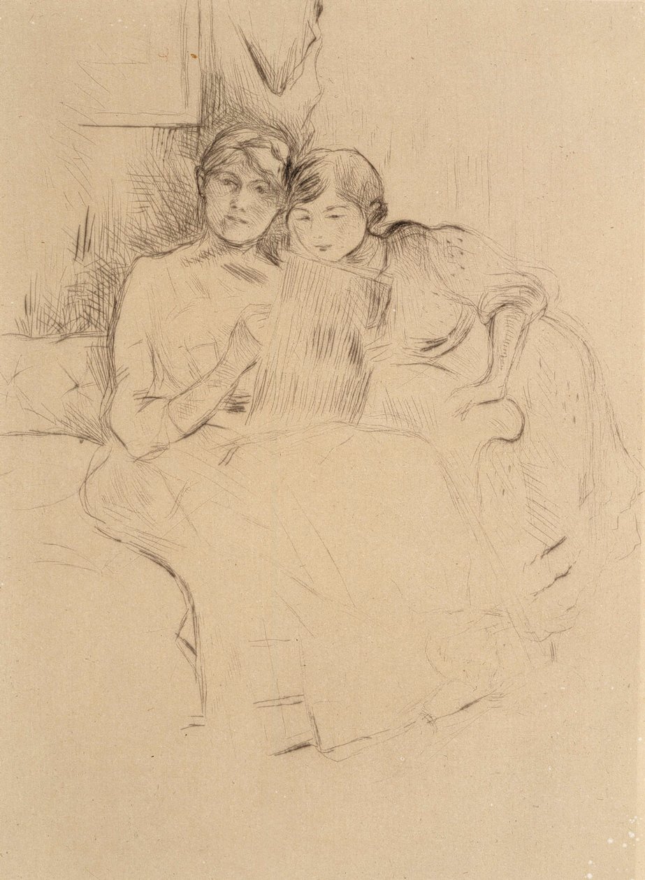 Hodina kreslení od Berthe Morisot