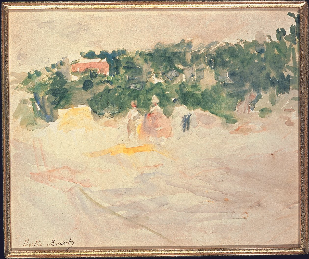 Sklizeň v Bougival, 1882 od Berthe Morisot