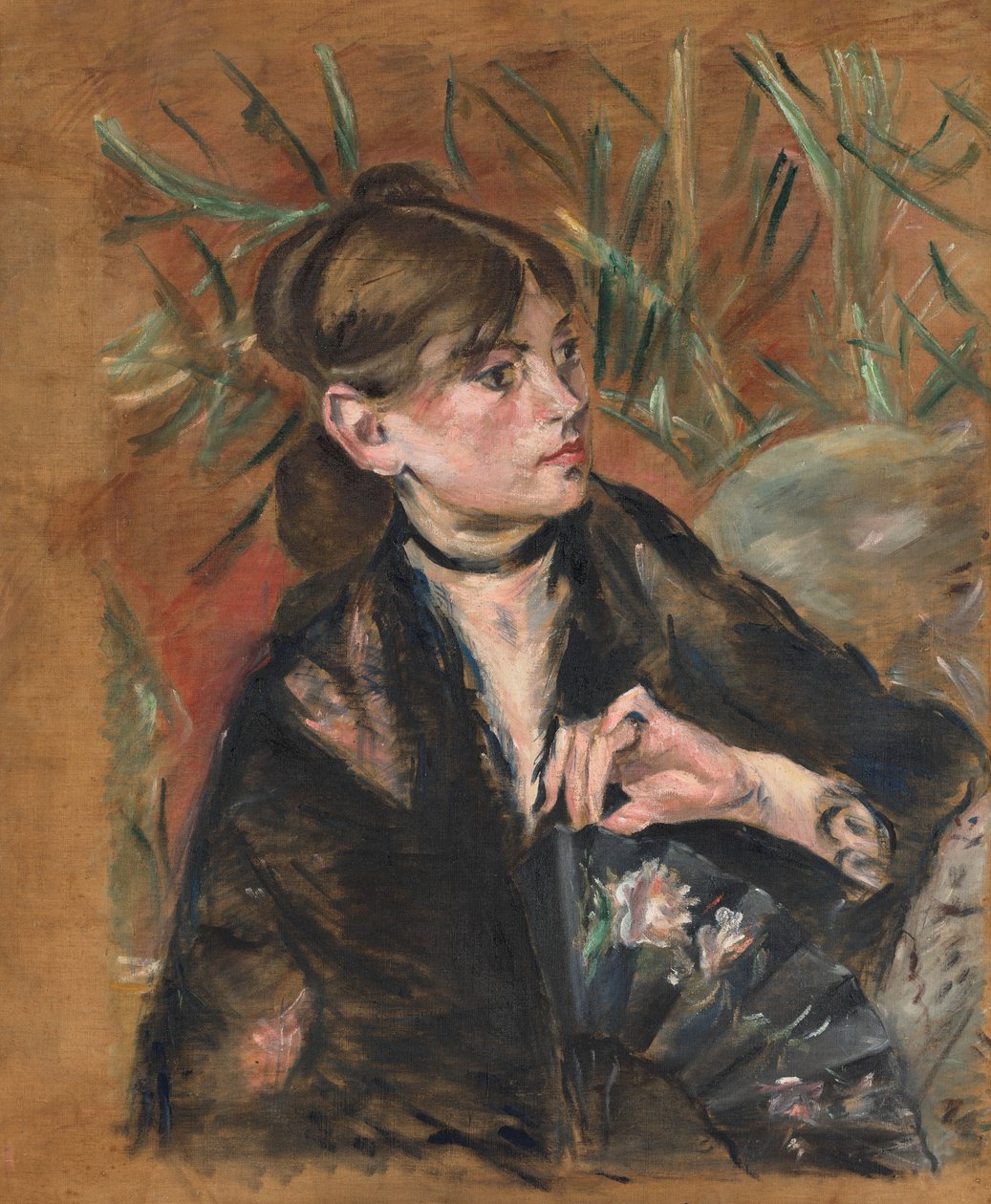Holčička s blond vlasy od Berthe Morisot
